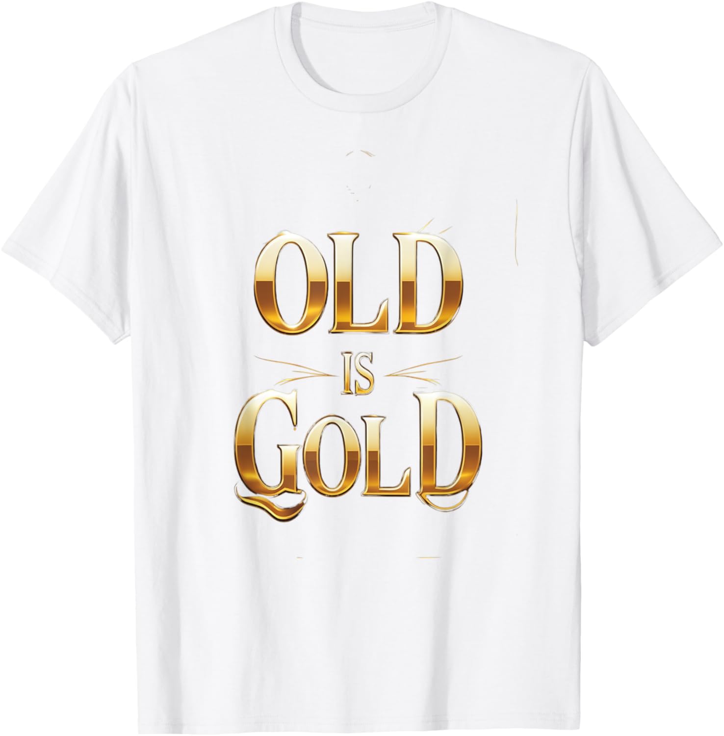Vintage Vibes 2025 Novelty T-Shirt Old is Gold Classic Style - 22
