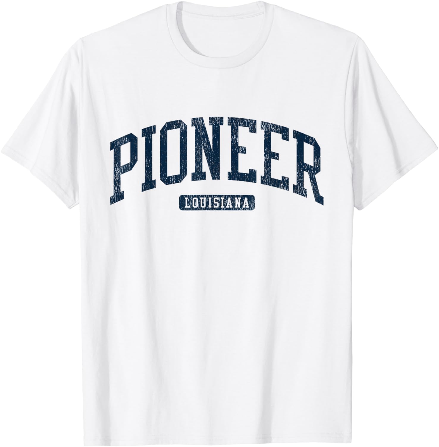 Pioneer Louisiana College University Blue T-Shirt for Trendy Casual Wear - 1