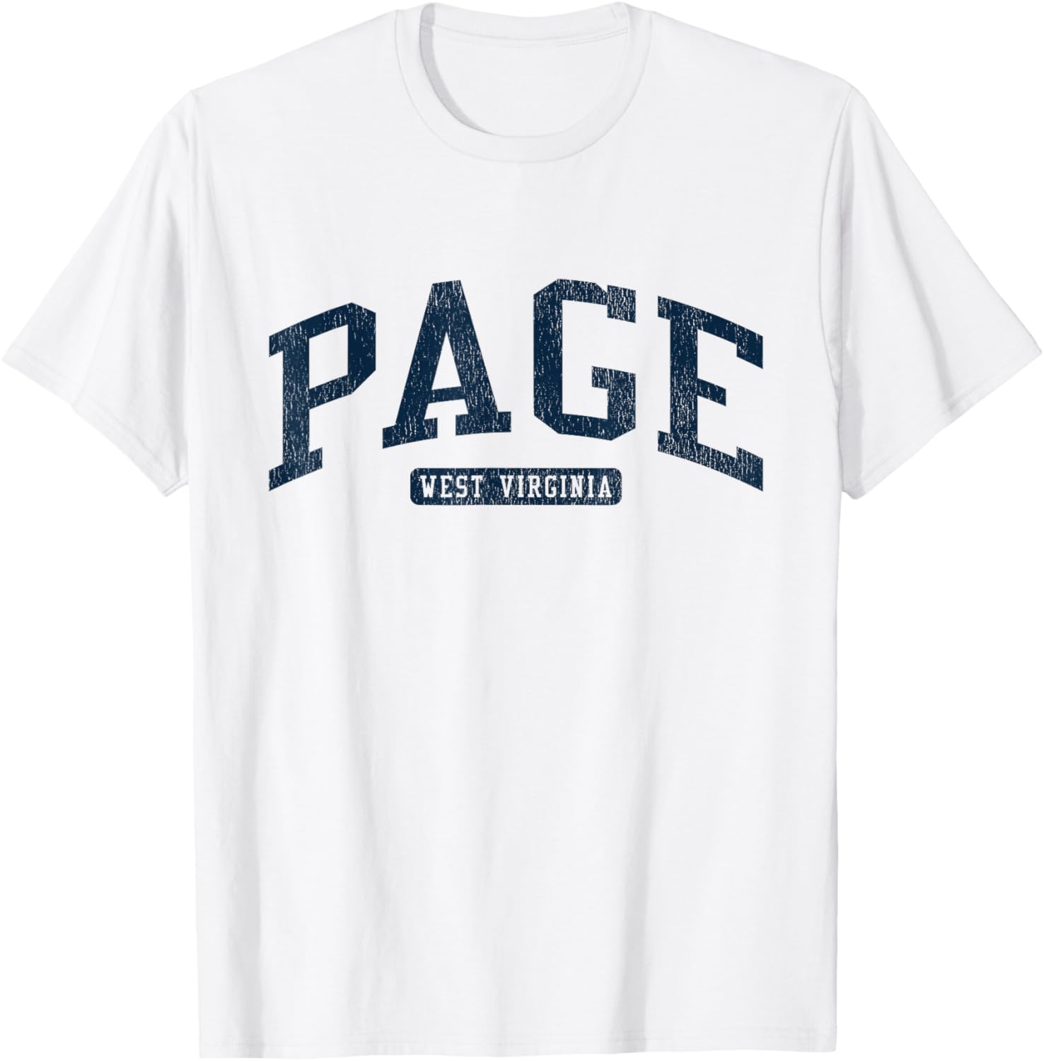 West Virginia College Style Blue T-Shirt for Fans and Students - 3