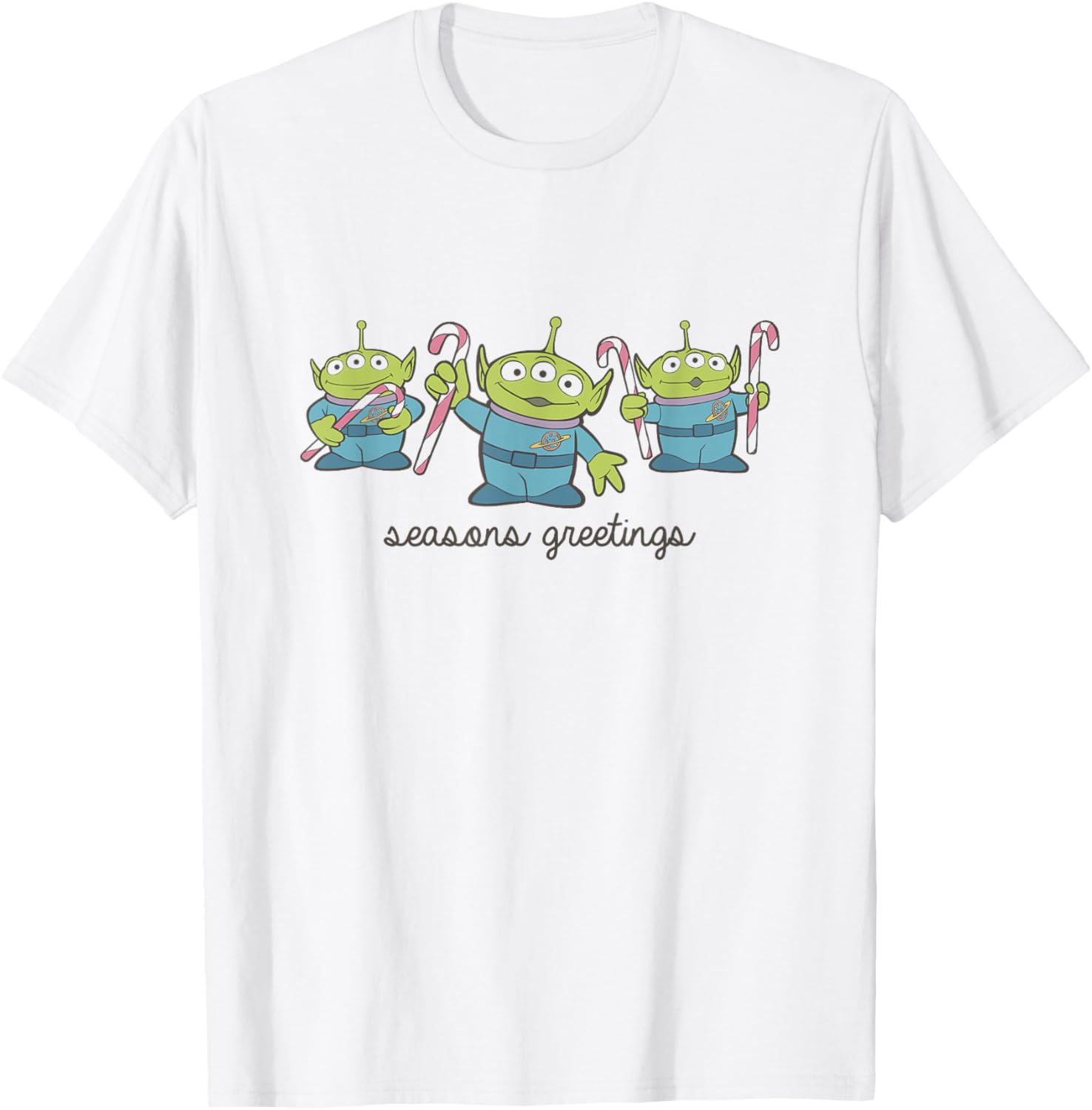 Disney Pixar Toy Story Christmas Aliens T-Shirt for Holiday Cheer - 2