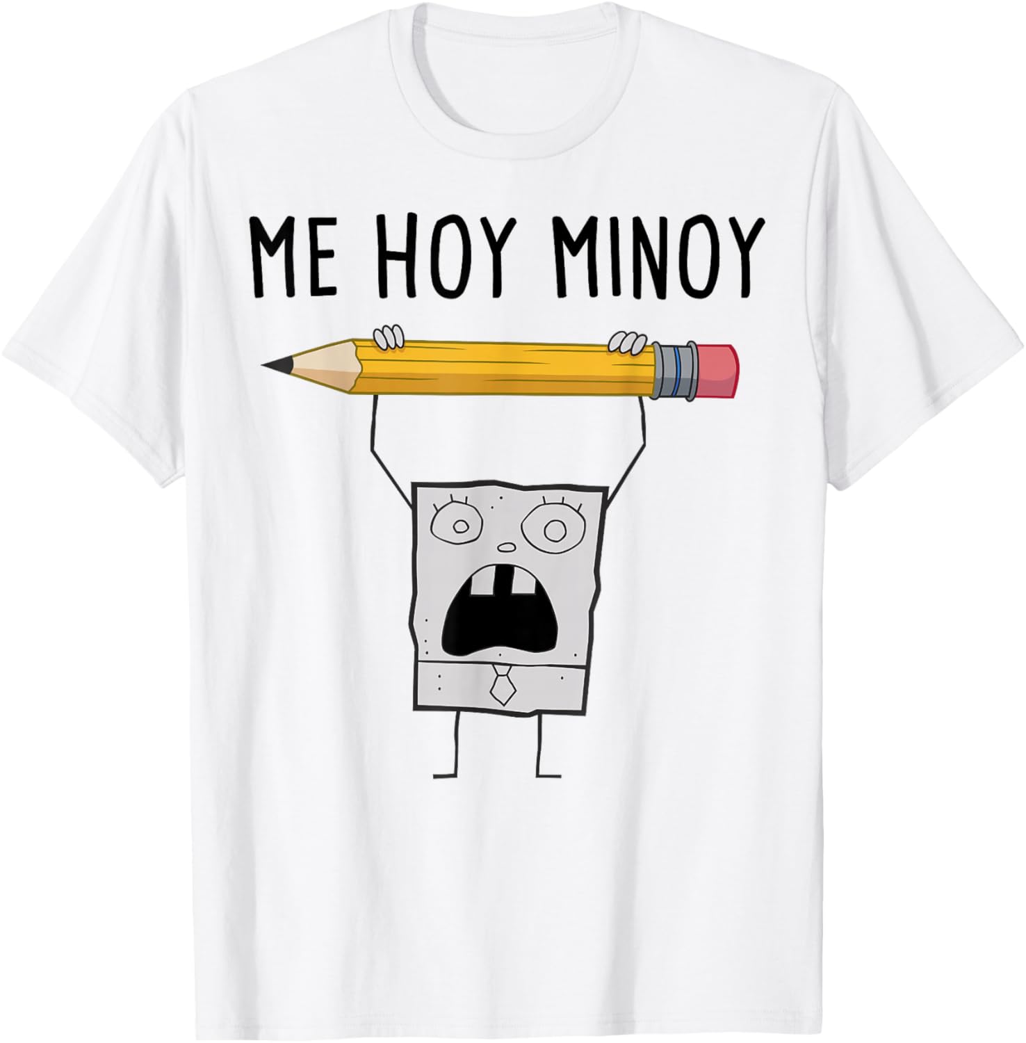 SpongeBob SquarePants DoodleBob Me Hoy Minoy T-Shirt for Fans - 3