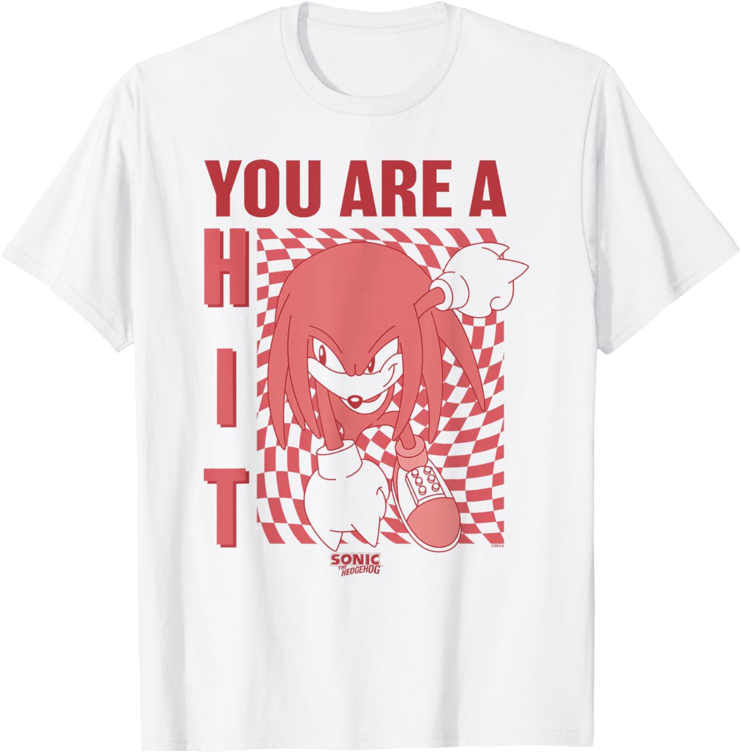 Sonic the Hedgehog Knuckles Father's Day T-Shirt for Super Dads - 4