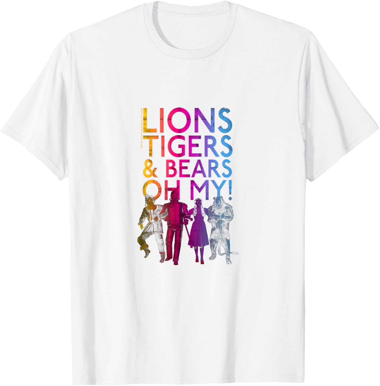Wizard of Oz Lions Tigers and Bears T-Shirt for Fans of Adventure - 1