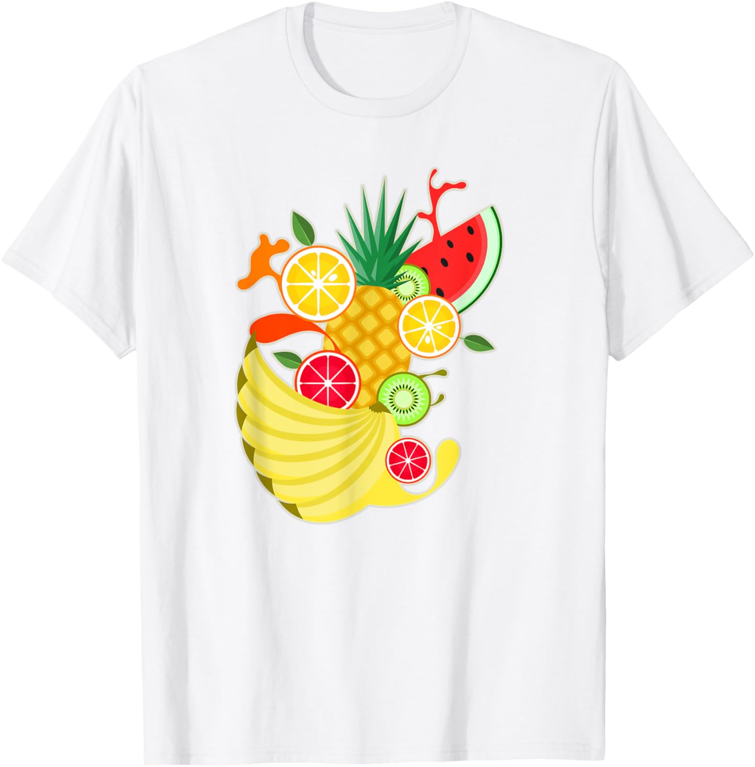 Vibrant Citrus Fruit T-Shirt for Fresh Summer Style | Fun and Fashionable - 5