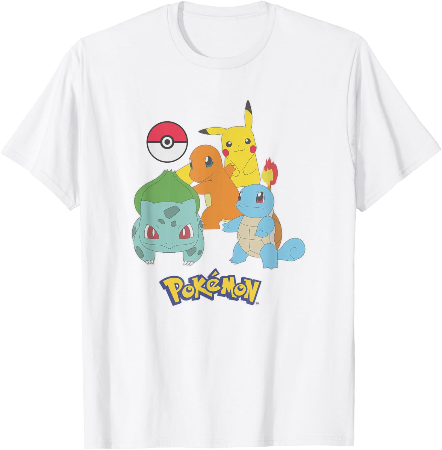Pokemon First Generation Group Shot Logo T-Shirt for Fans and Collectors - 10