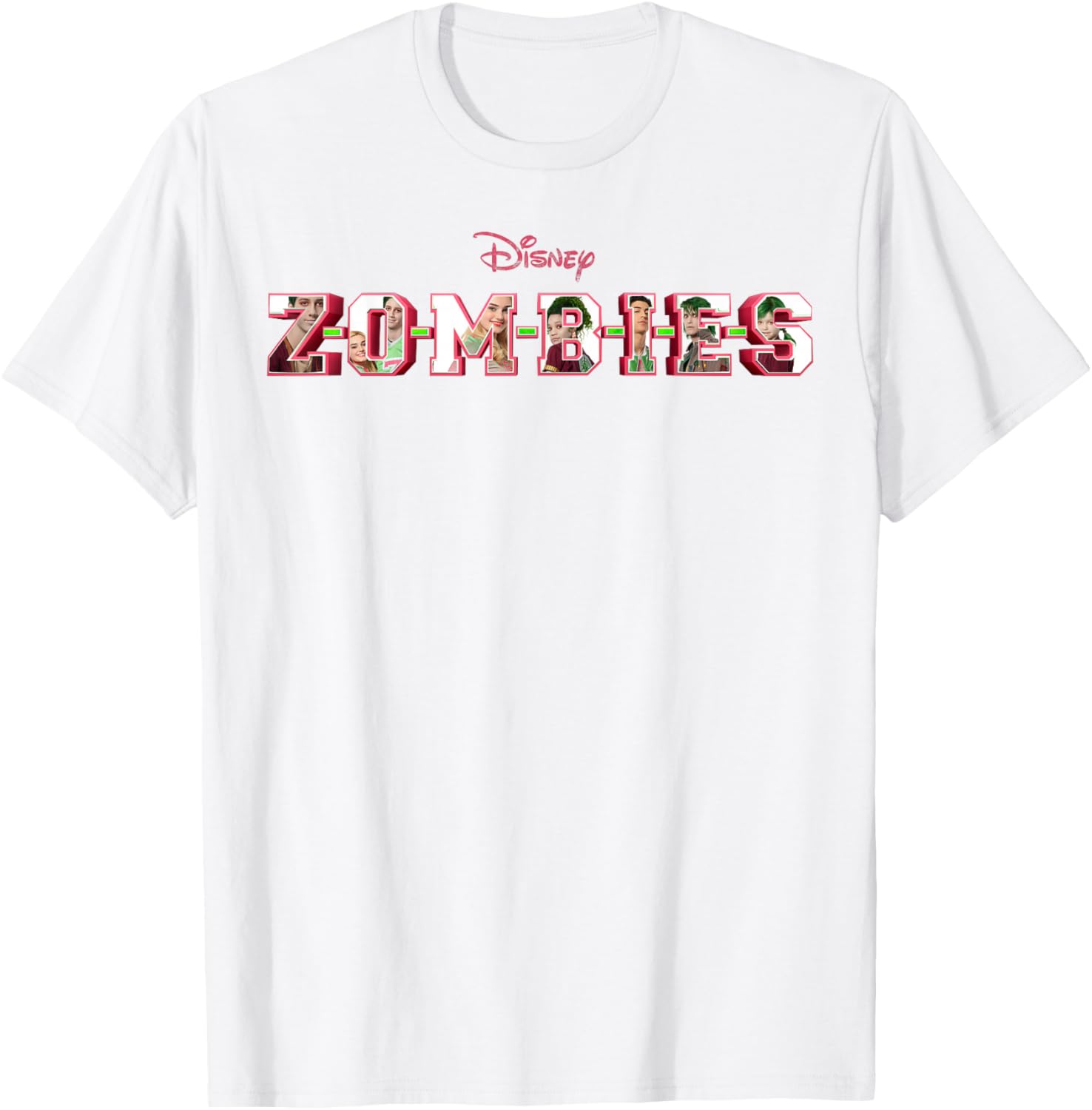 Zombies Movie Logo Character Fill T-Shirt for Fans and Collectors - 1