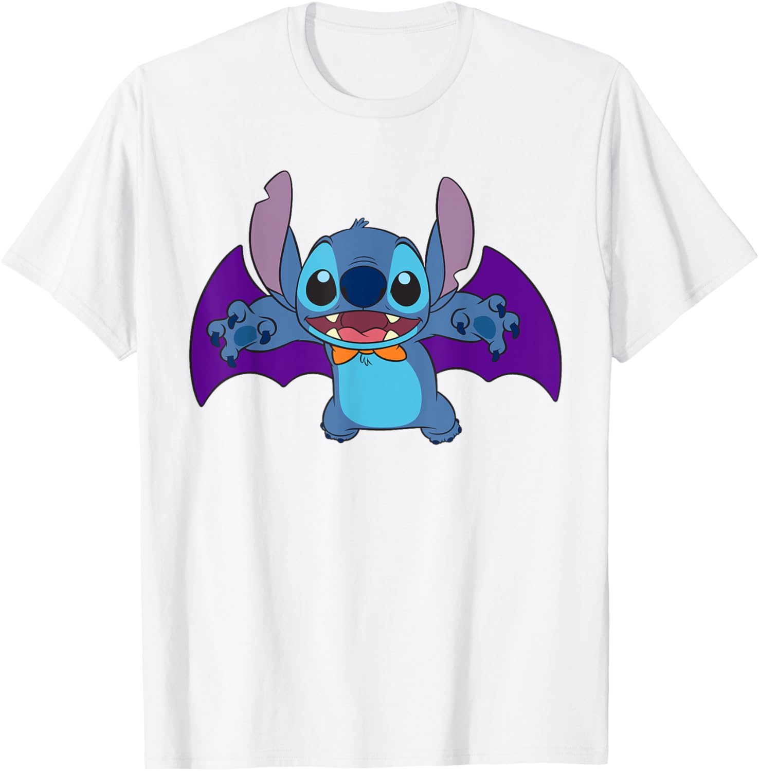 Disney Stitch Halloween Bat Costume T-Shirt for Fun Spooky Celebrations - 5