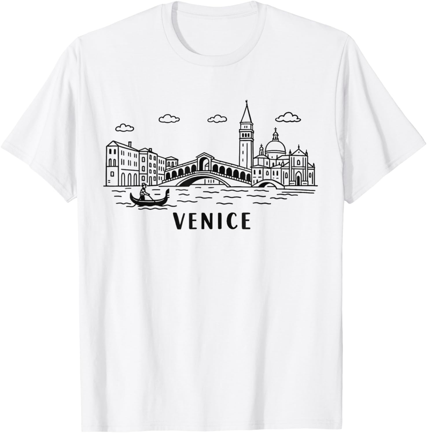Venice Skyline T-Shirt Italy Souvenir Perfect for Travel Lovers - 13