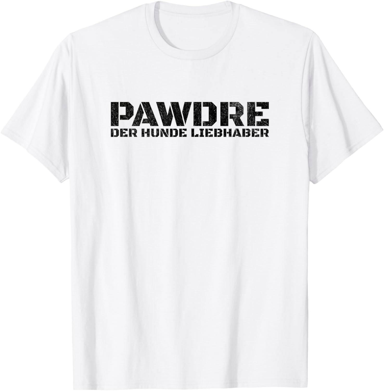 PAWDRE Dog Lover T-Shirt for German Dog Dads, Grandpas, and Papas - 1