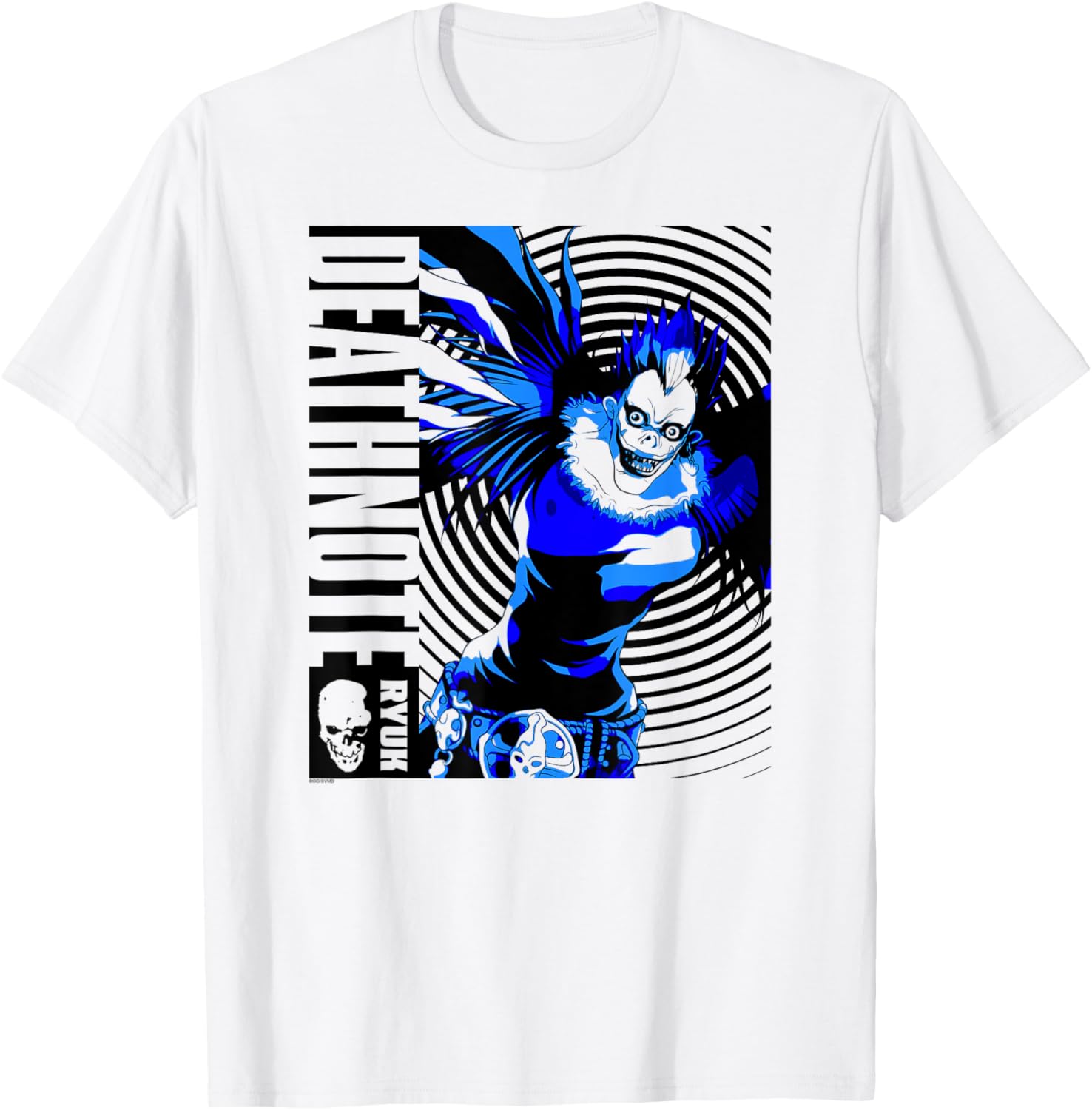 Trippy Ryuk Anime Pop Art T-Shirt for Death Note Fans - Unique Style - 3