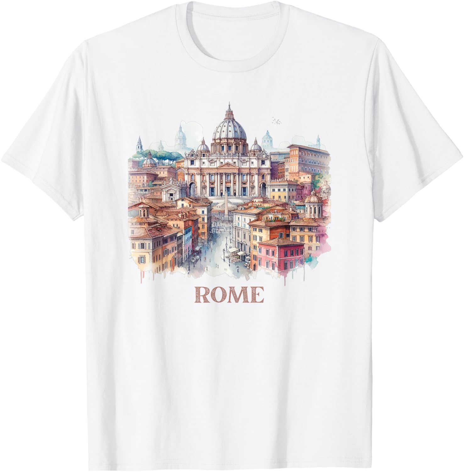 Retro Vintage Rome Italy Souvenir T-Shirt Perfect for Travelers and Tourists - 5