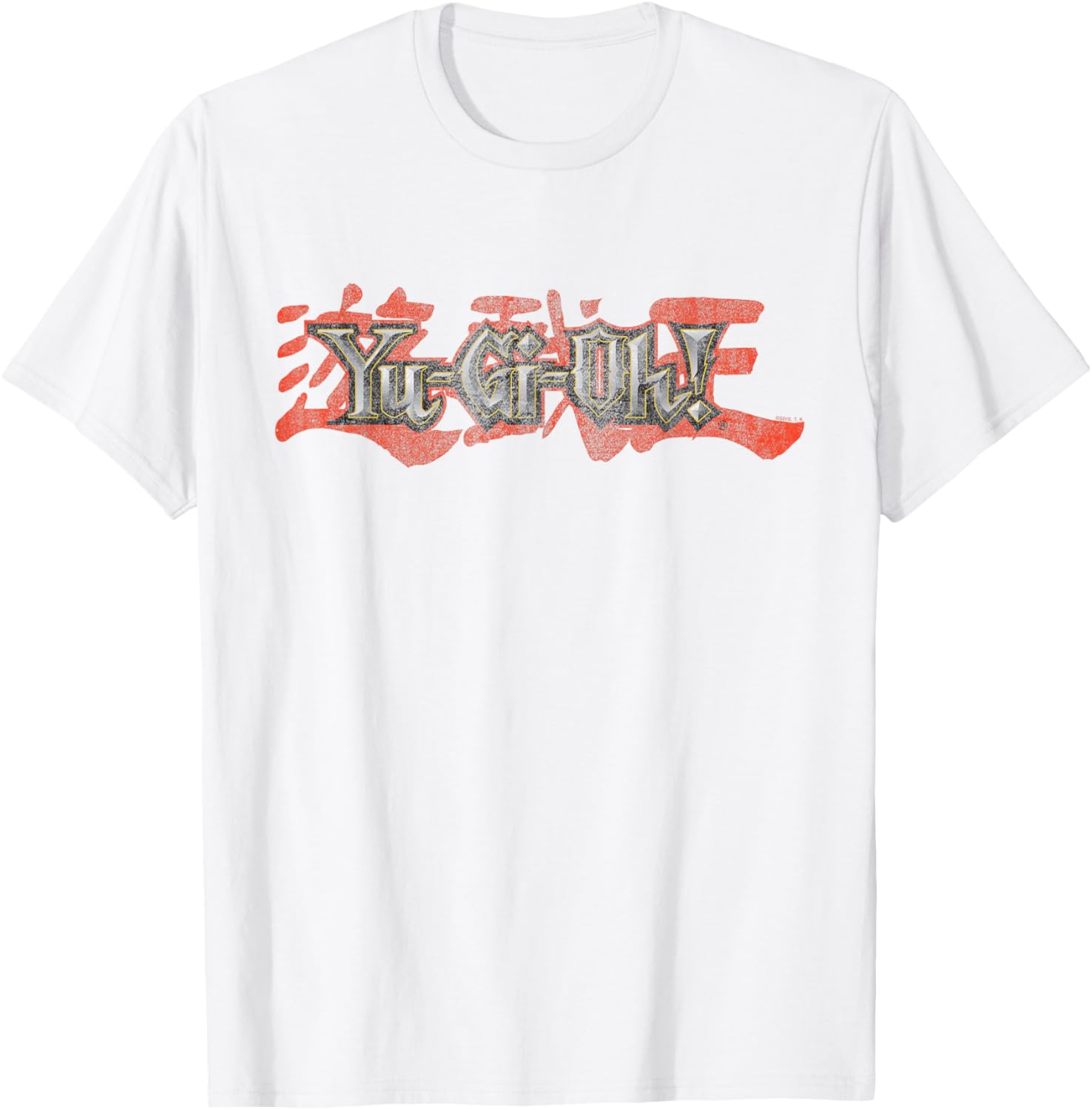 Yu-Gi-Oh Retro Distressed Logo Anime T-Shirt for Fans and Collectors - 1