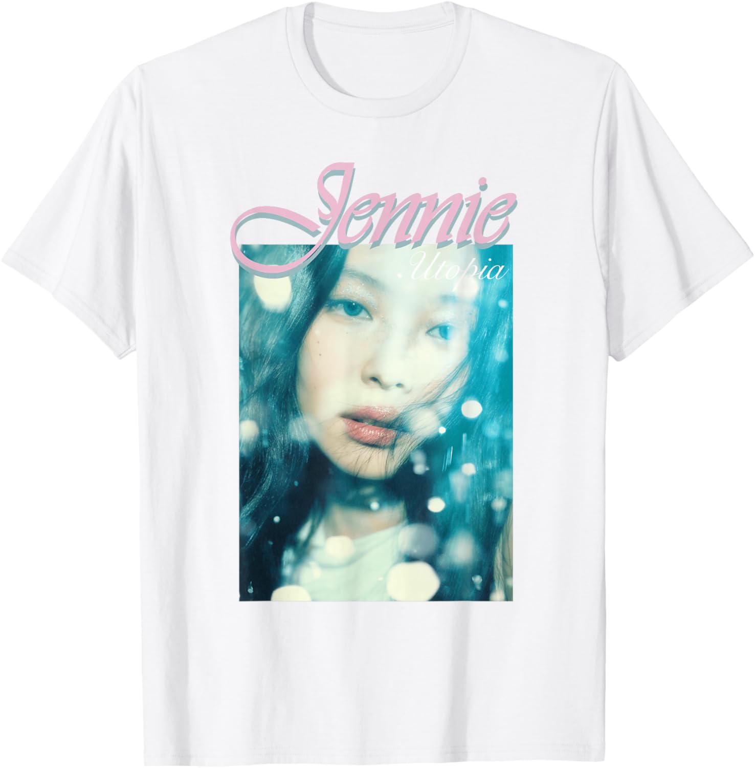 Official Jennie Utopia T-Shirt Perfect for Fans of Stylish Apparel - 1