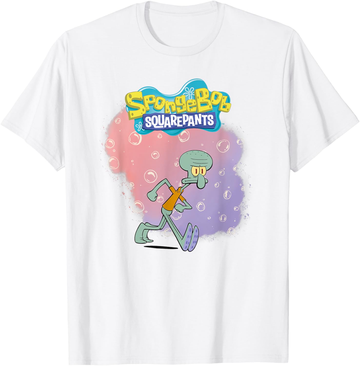 Original SpongeBob SquarePants Squidward T-Shirt for Fans of Fun Apparel - 9