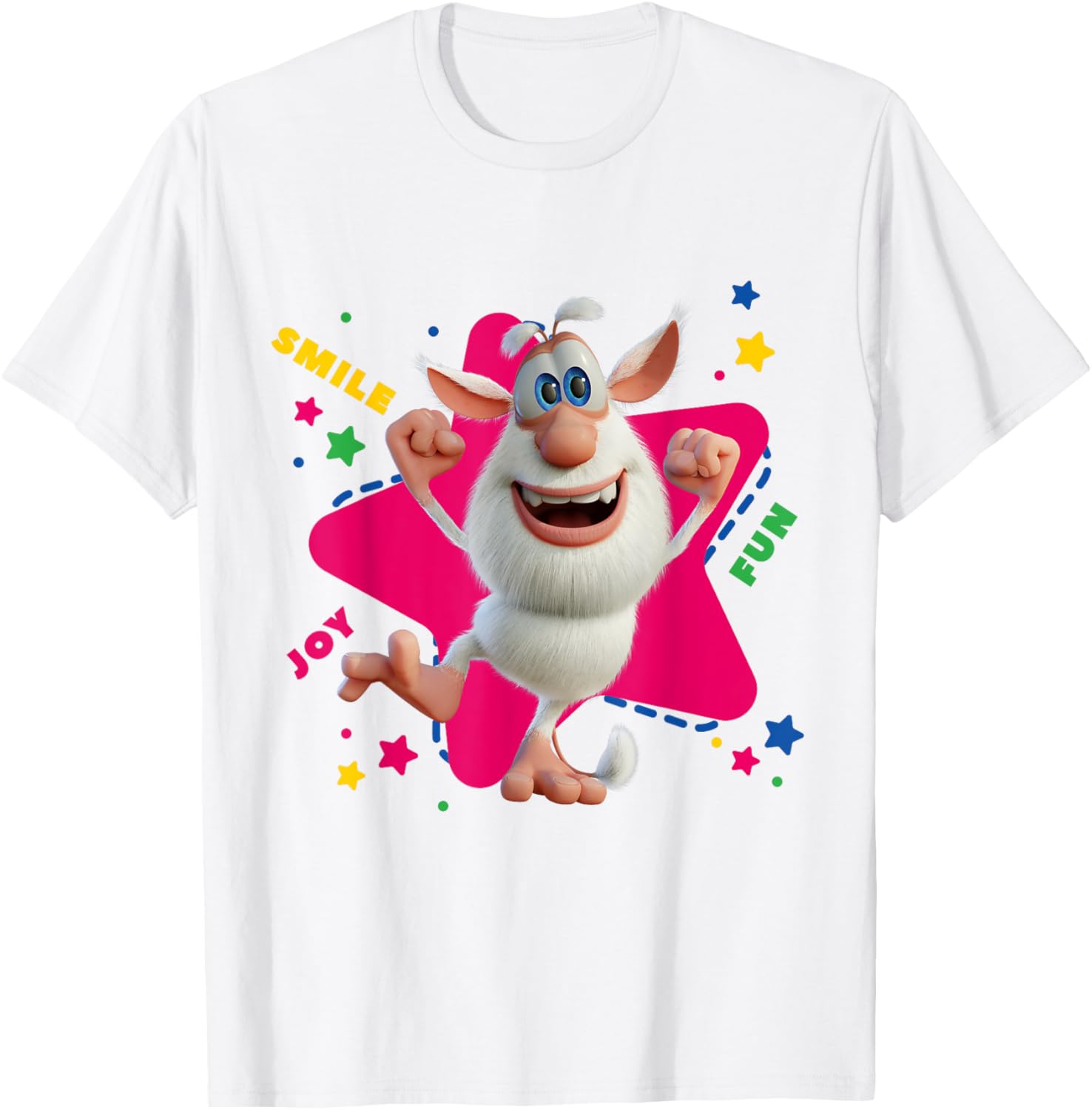 Star Joy Booba Fun T-Shirt for Kids - Comfortable and Cute Apparel - 27