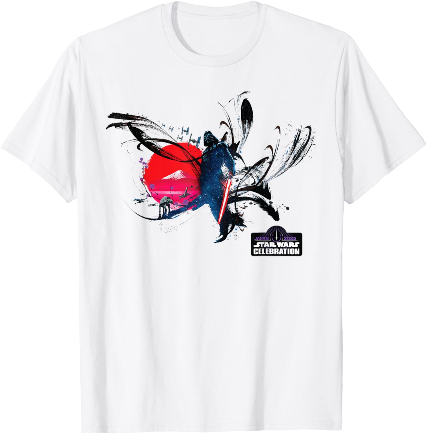 Star Wars Celebration Japan 2025 Darth Vader Key Art T-Shirt - 1