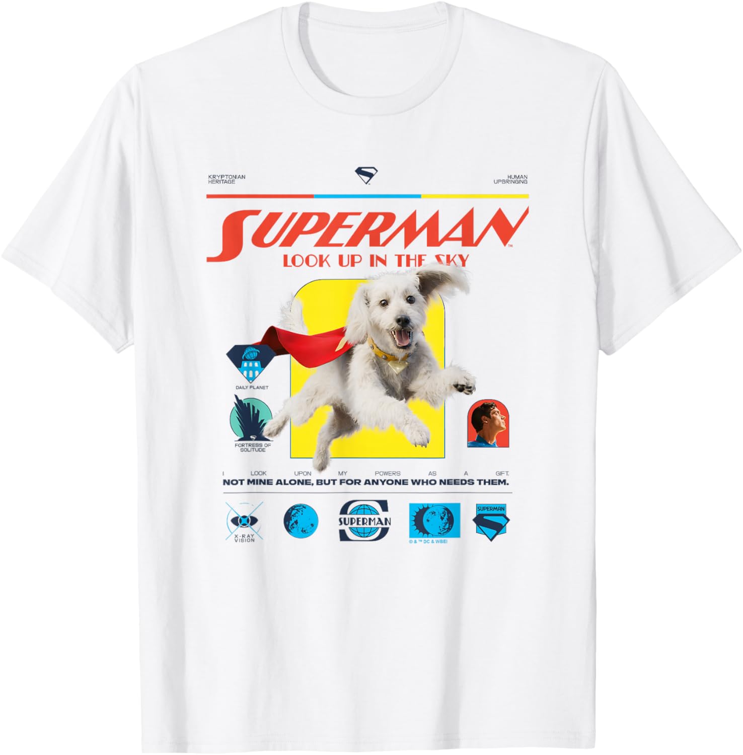 Superman 2025 Krypto Comic T-Shirt for Fans of Iconic Superhero Style - 2