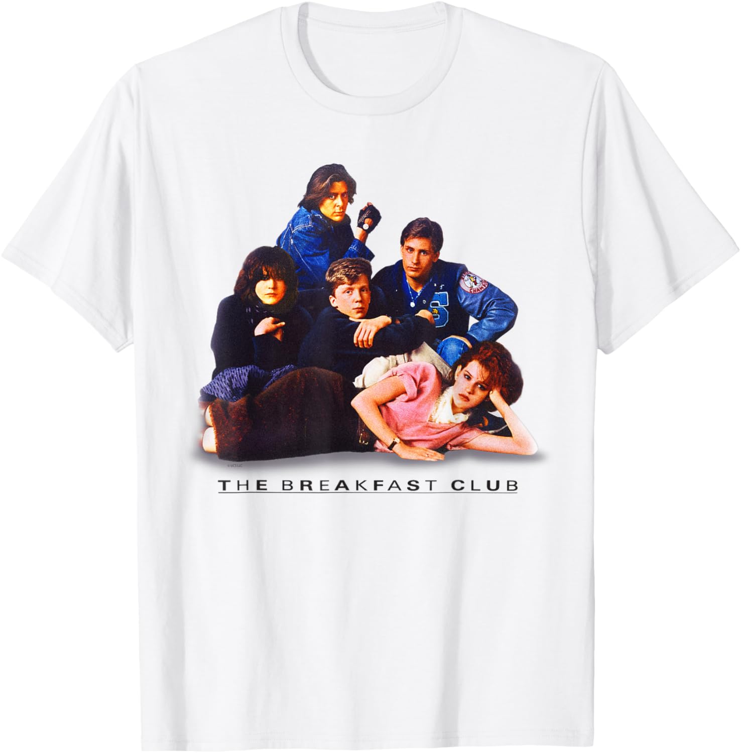 The Breakfast Club 40th Anniversary Classic Cast Photo T-Shirt - 4