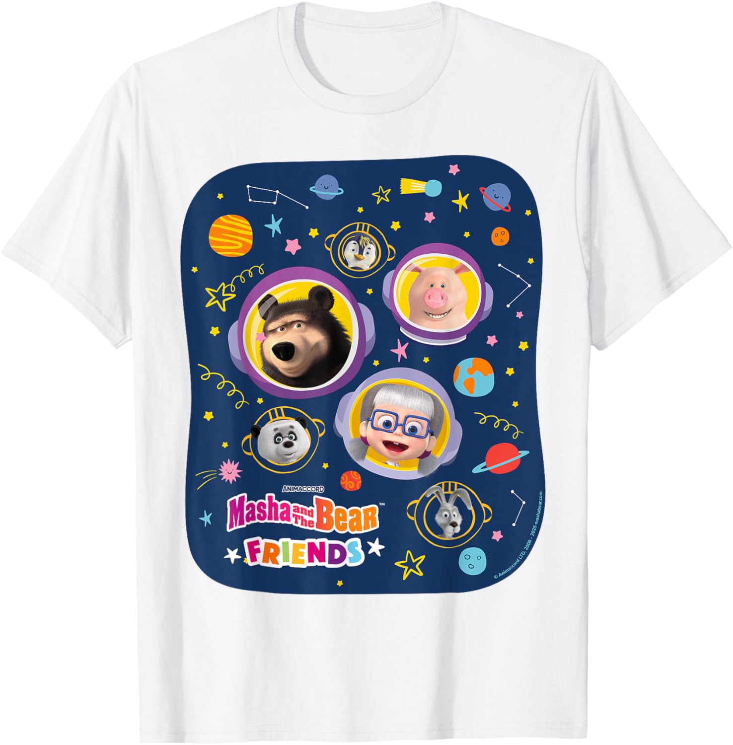 Space Friends T-Shirt for Fun and Adventure Lovers in Clothing and Apparel - 7