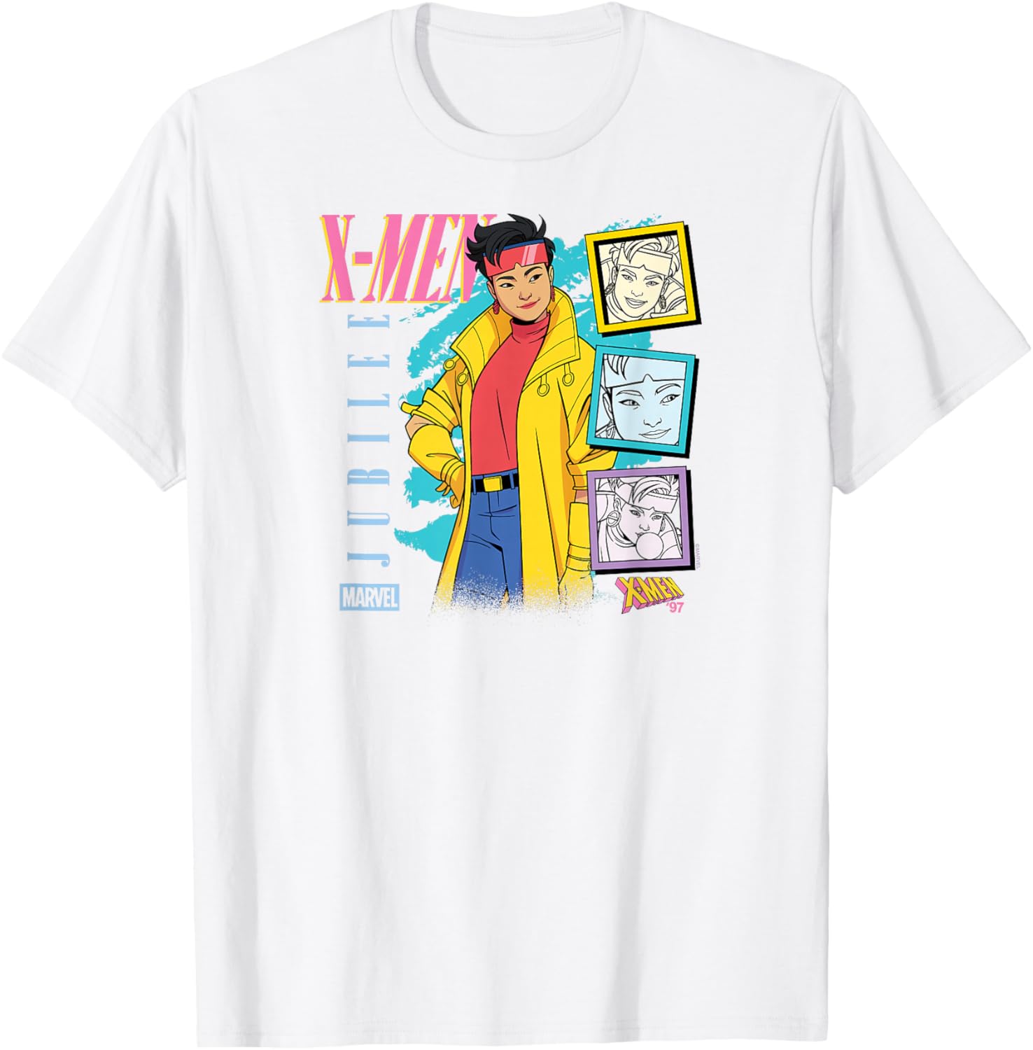 X-Men Jubilee 90s T-Shirt - Retro Marvel Graphic Tee for Fans - 2