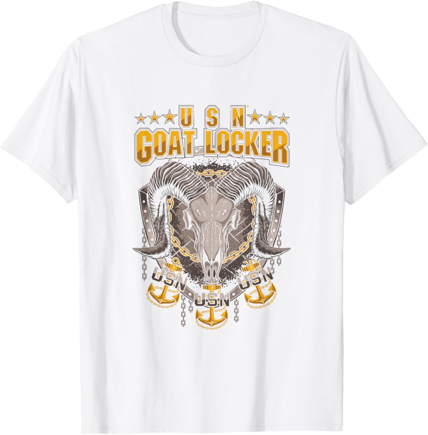 United States Navy Chief Petty Officer Goat Locker T-Shirt for Veterans - 3