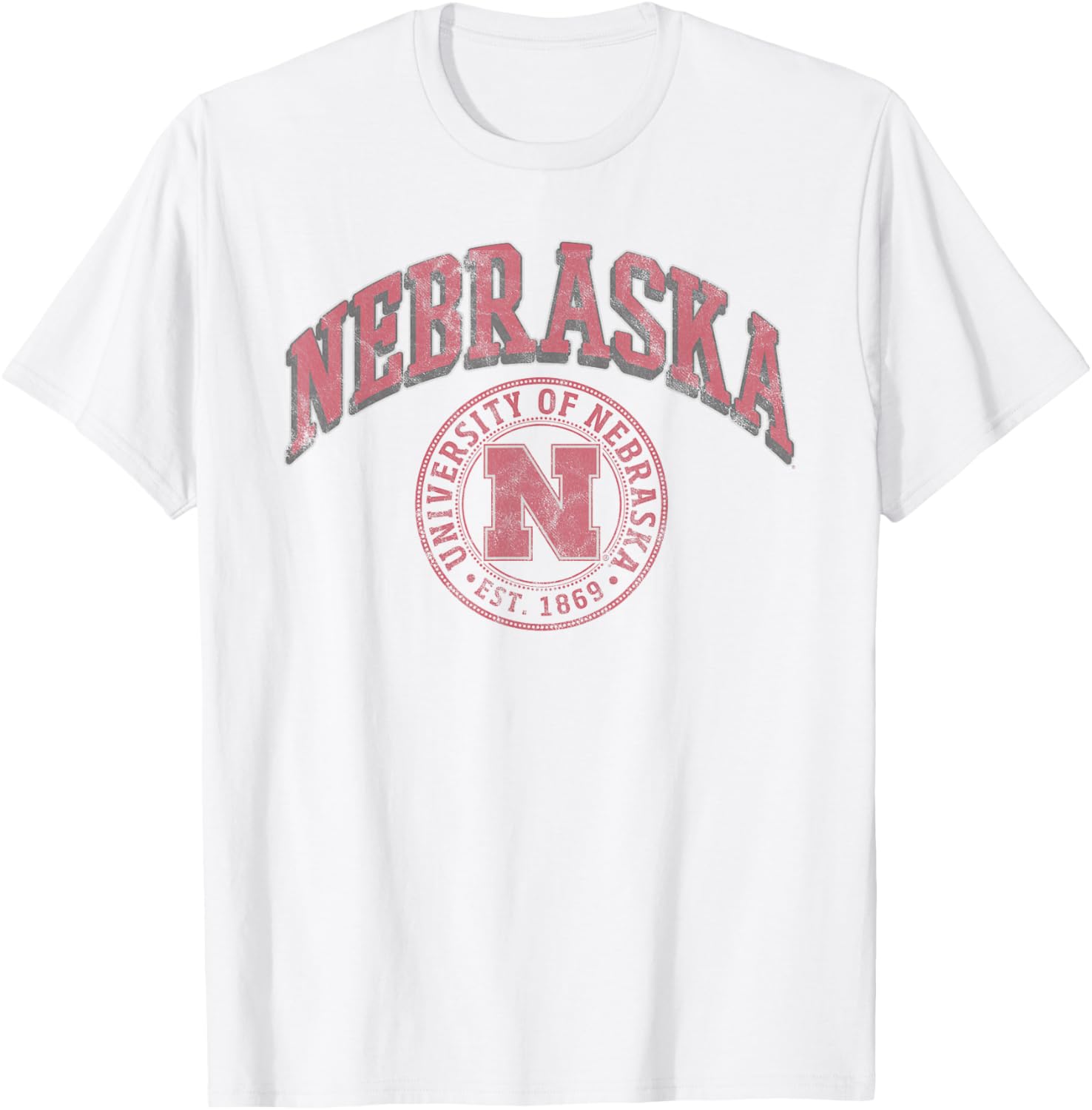 University of Nebraska Cornhuskers Seal T-Shirt for Sports Fans - 2