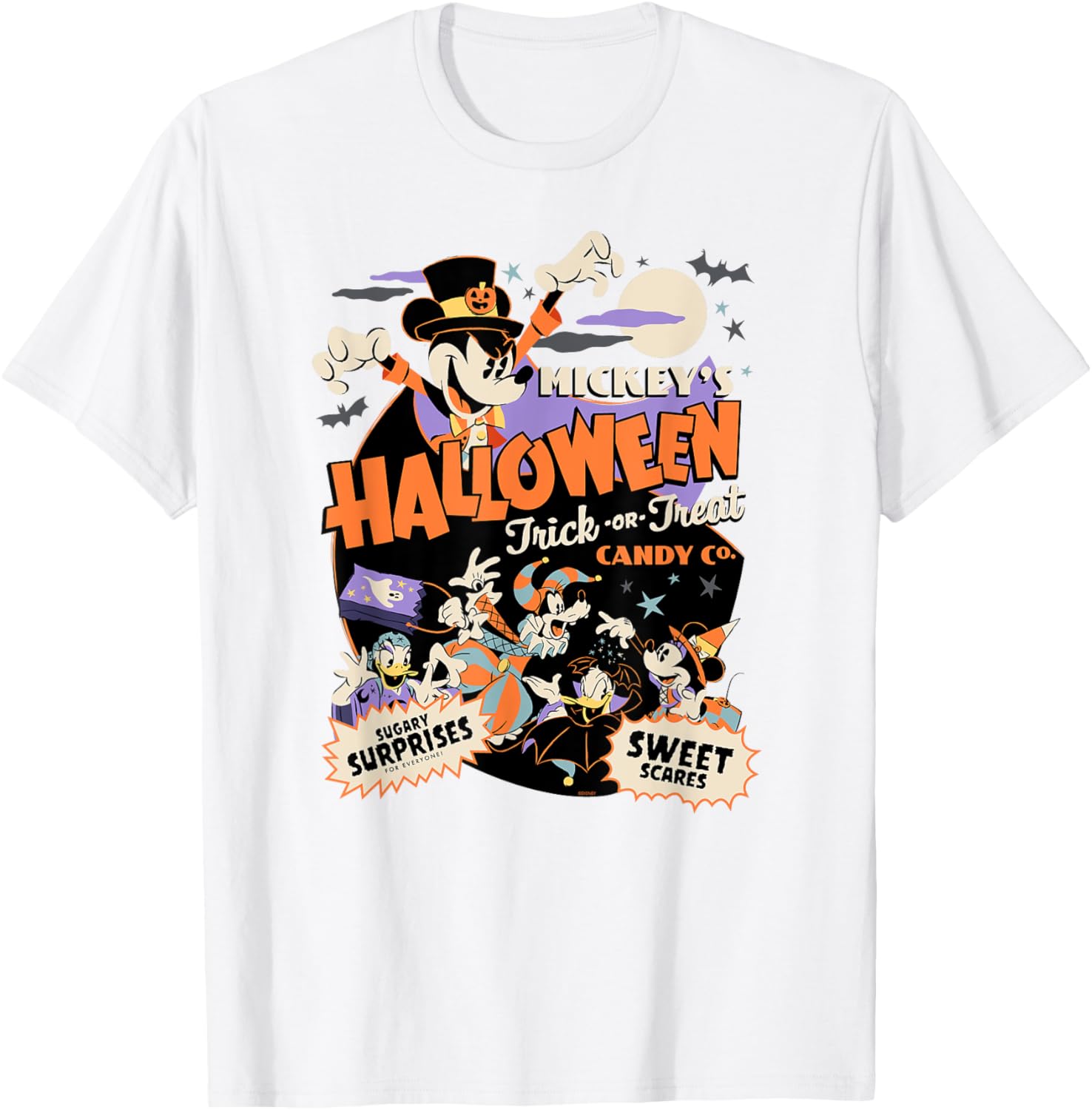 Disney Mickey Halloween Trick or Treat Candy Co T-Shirt for Kids - 19