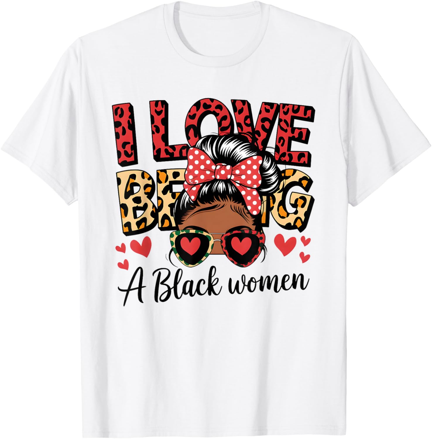 Proud Black Women Melanin Girl T-Shirt for Black History Celebration - 12