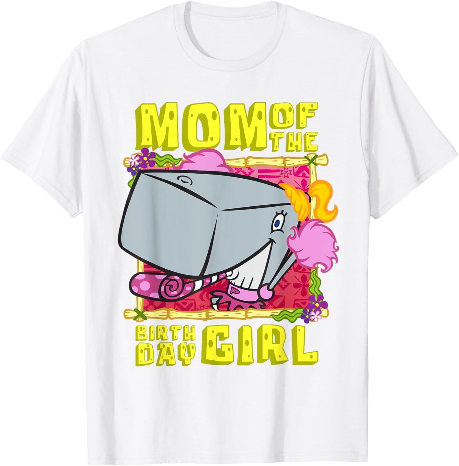 SpongeBob Pearl Krabs Mom T-Shirt Perfect Gift for Birthday Girls - 17