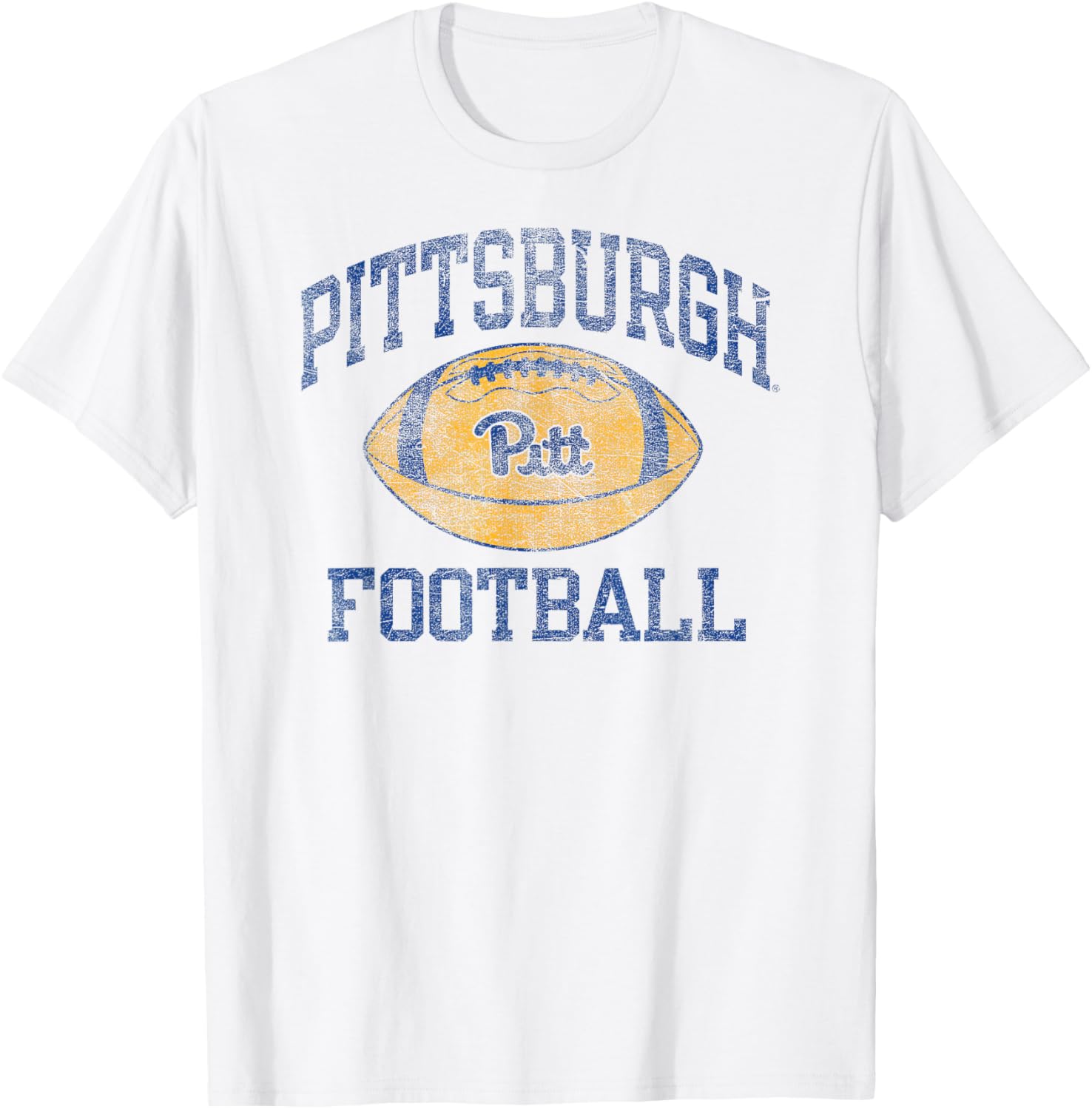 Pittsburgh Panthers Vintage White T-Shirt for Fans - Sports Apparel - 1
