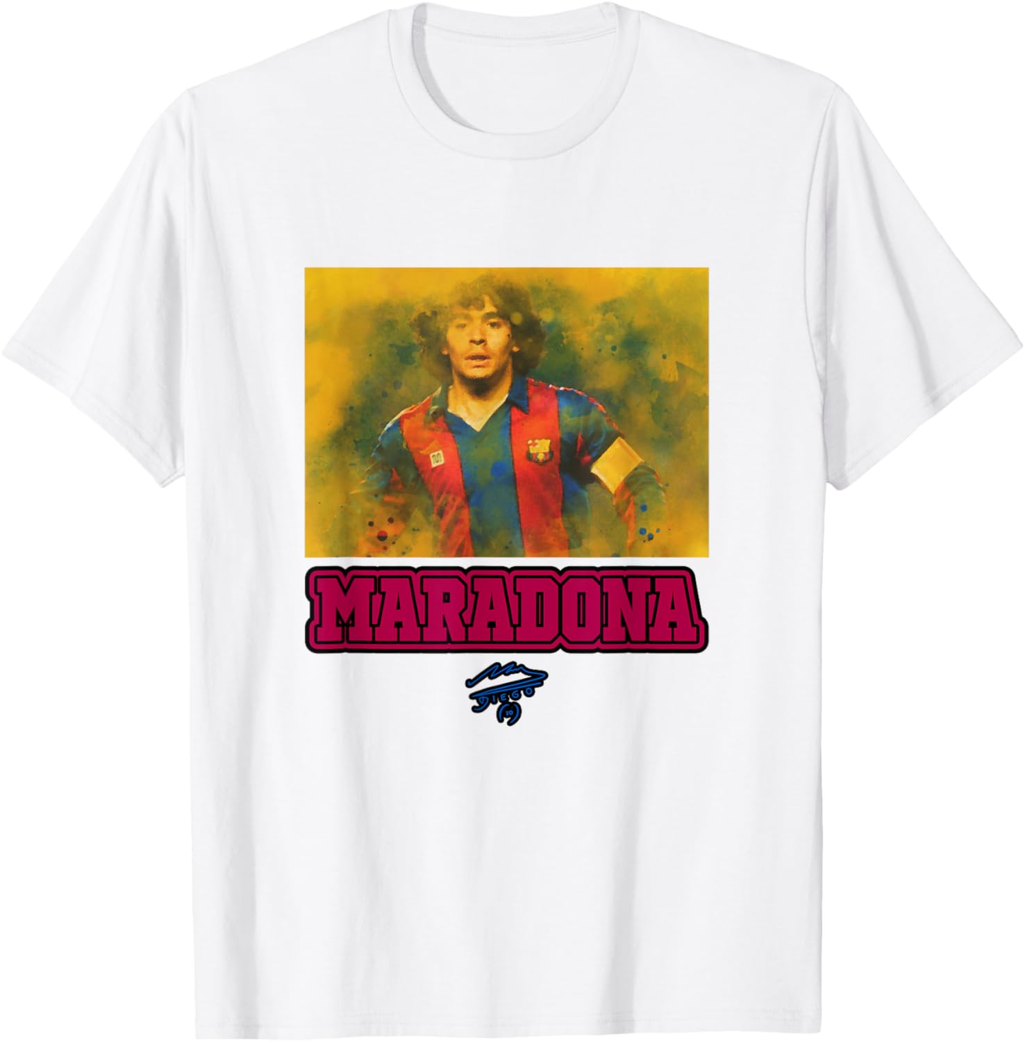 Stylish Maradona Barcelona T-Shirt for Football Fans and Casual Wear - 11