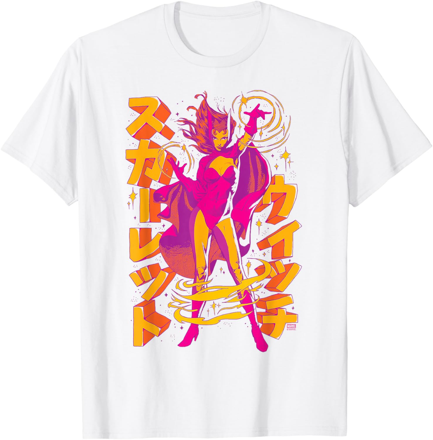 Scarlet Witch Manga Oversized T-Shirt - Stylish Comfort for Fans - 1