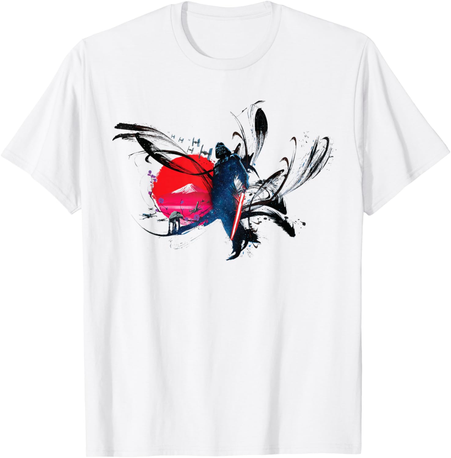 Star Wars Celebration Japan 2025 Darth Vader Key Art T-Shirt for Fans - 1