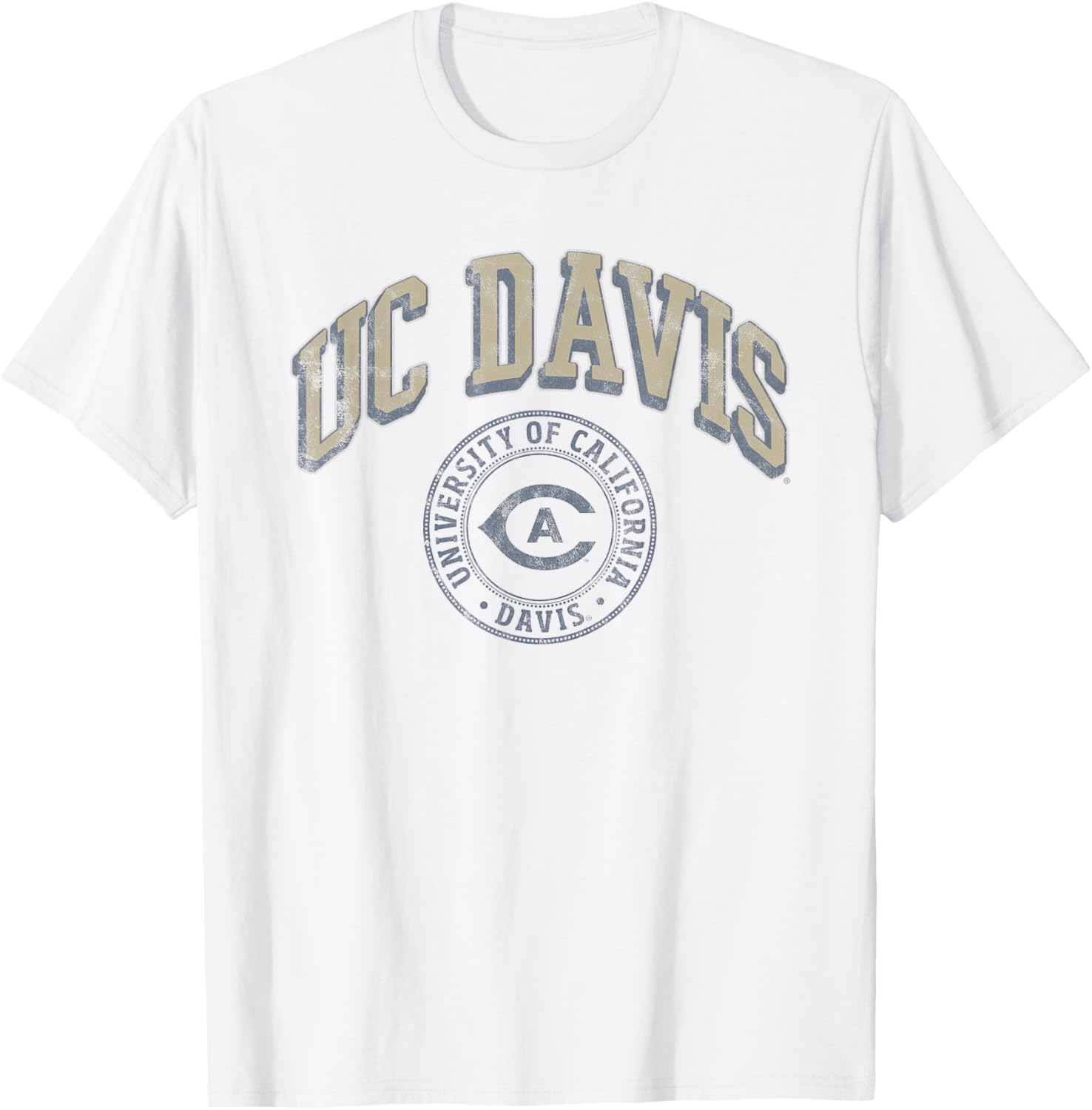 UC Davis Aggies Seal T-Shirt for Sports and Outdoor Enthusiasts - 2