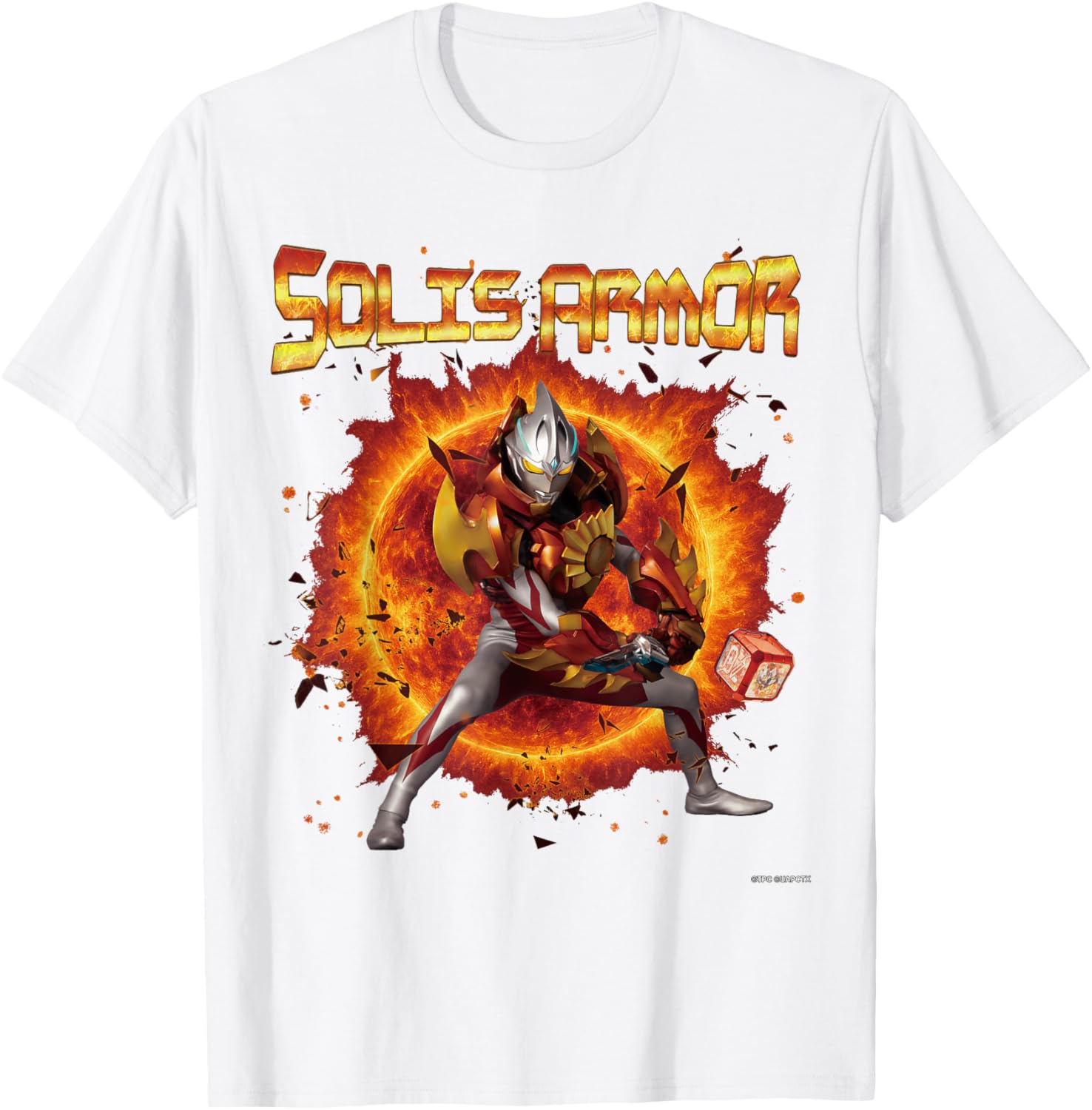 Ultraman Arc Solis Armor T-Shirt for Fans of Classic Sci-Fi Heroes - 1