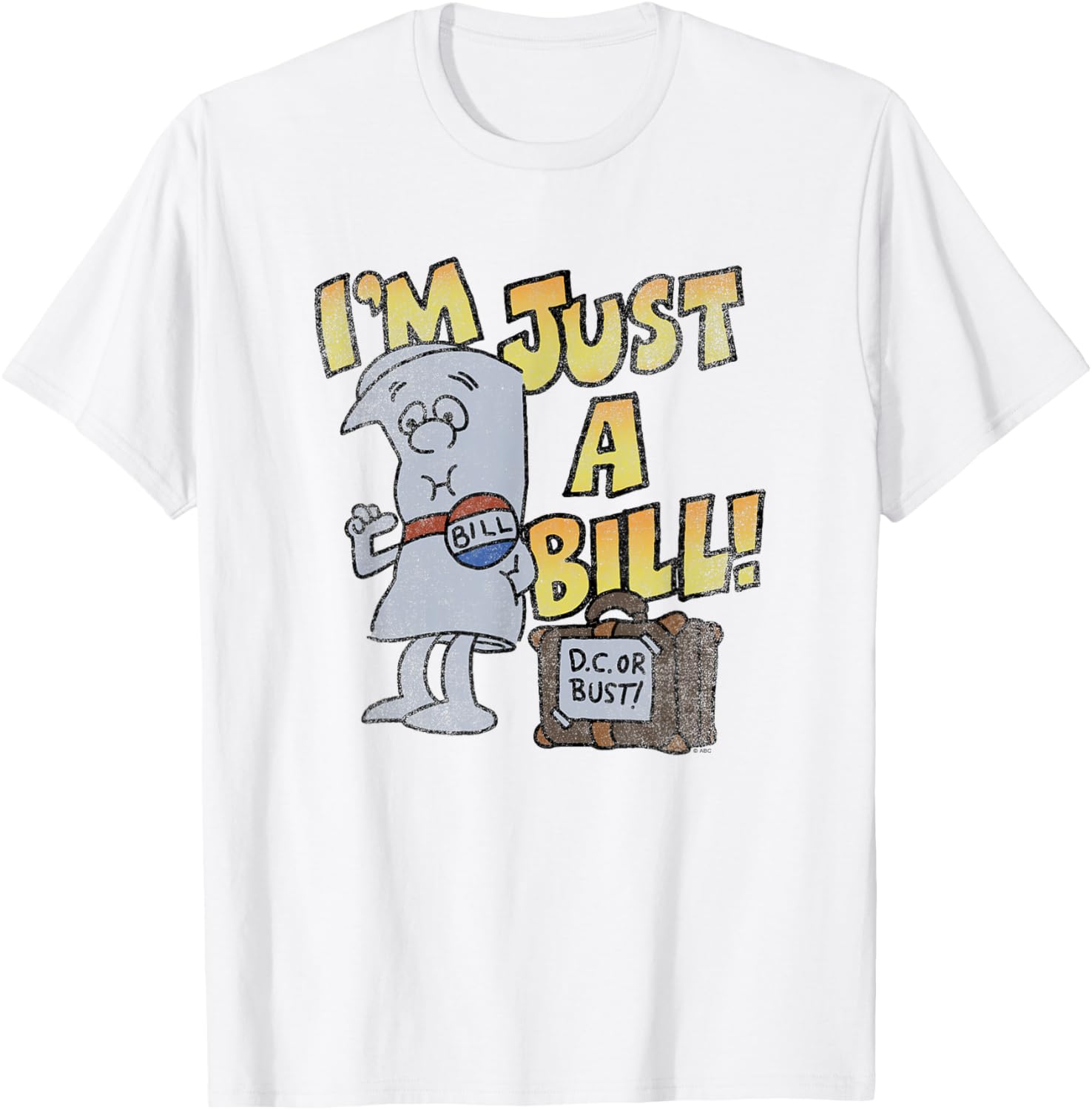Ripple Junction Schoolhouse Rock I'm Just A Bill Congress T-Shirt - 9