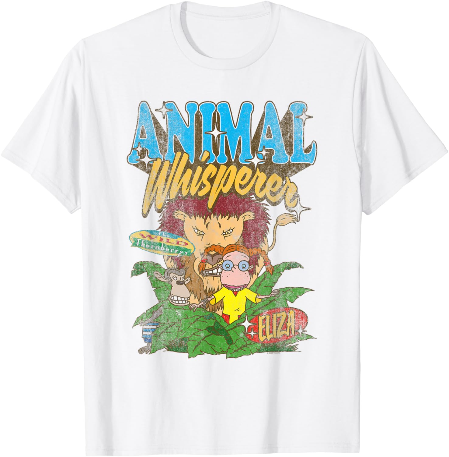 Wild Thornberry's Eliza Animal Whisperer Vintage Cartoon T-Shirt - 2