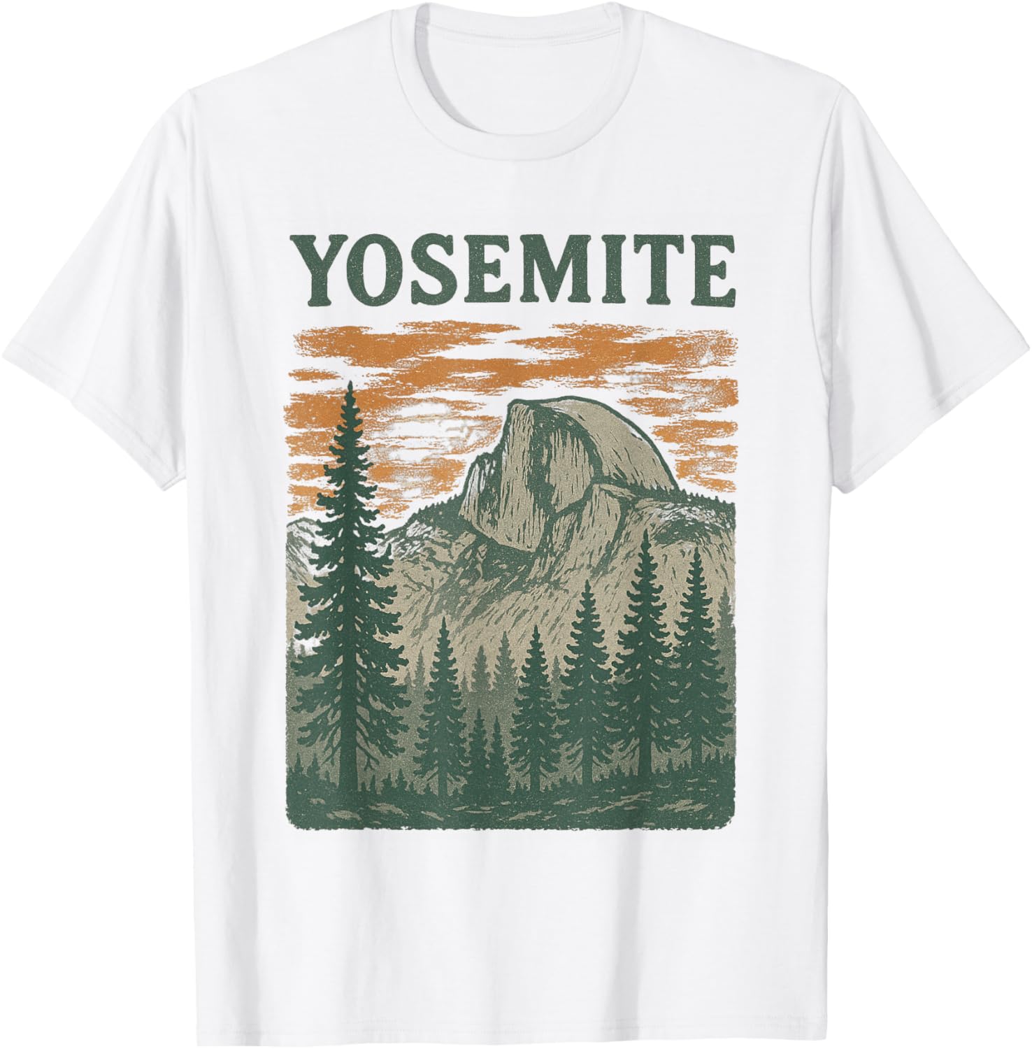 Yosemite National Park Vintage Camping T-Shirt for Nature Lovers - 9