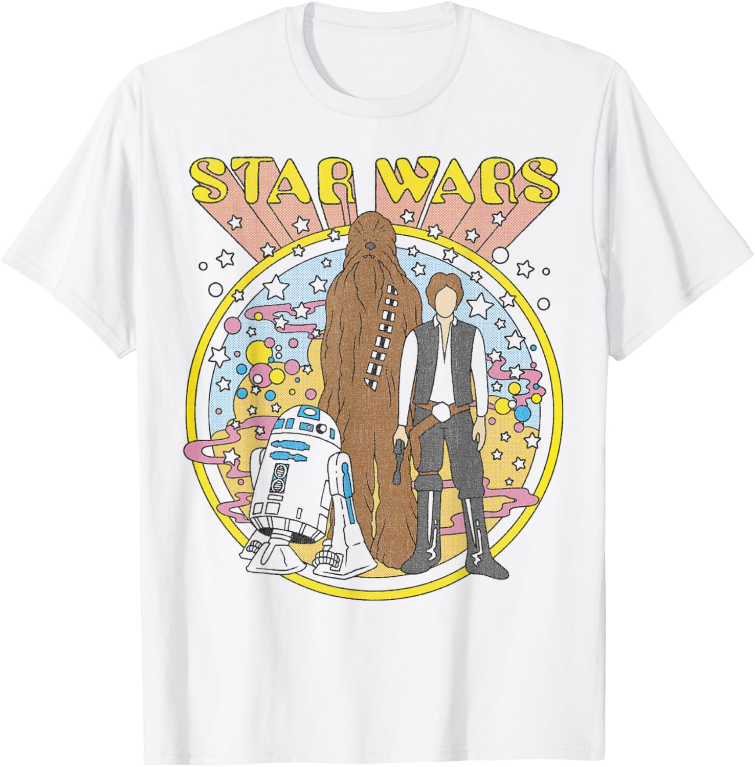 Star Wars Vintage Psych Rebels T-Shirt for Disney Fans and Collectors - 4