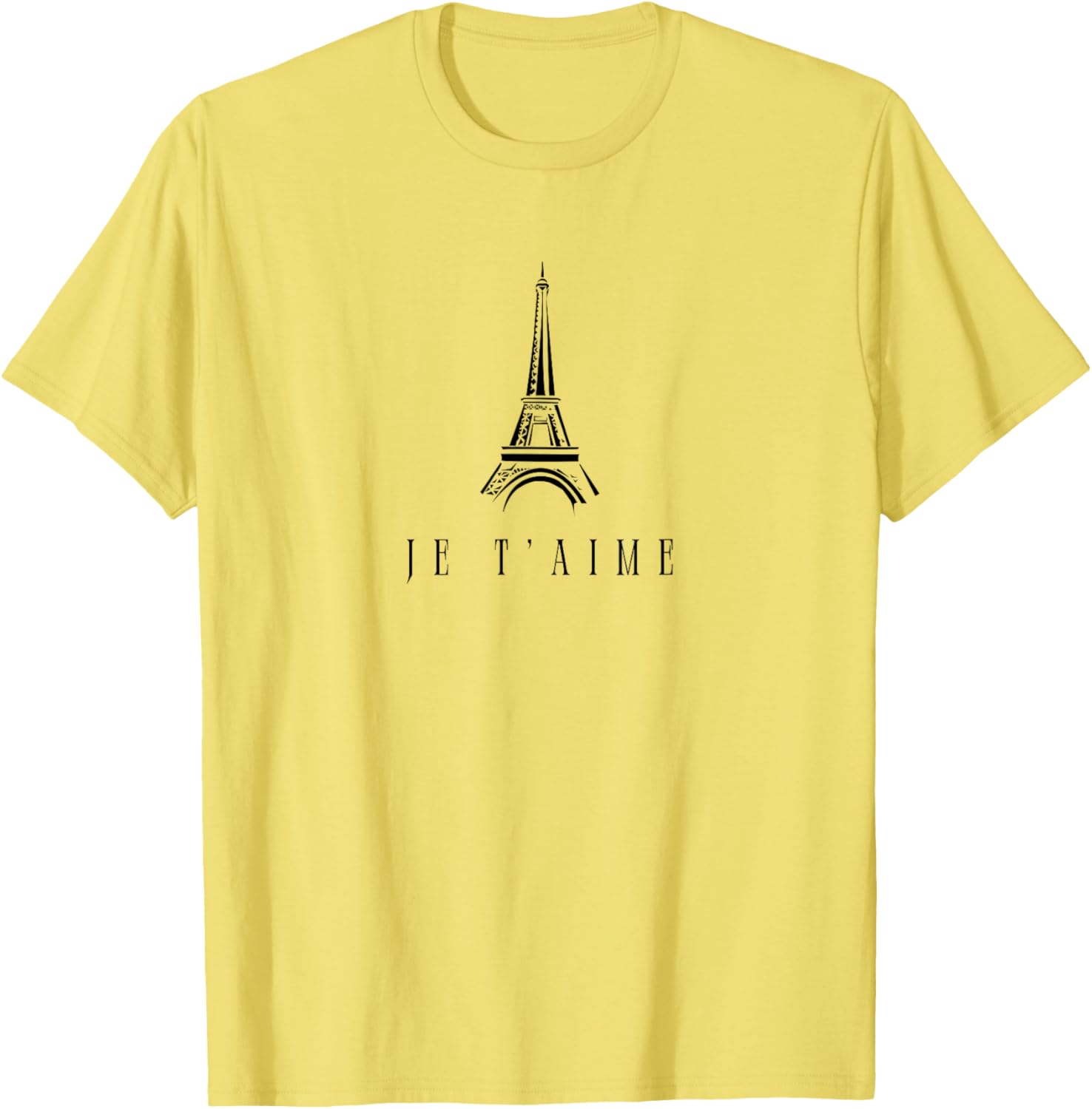 Vintage Eiffel Tower Paris Souvenir T-Shirt Minimalist Style Apparel - 7