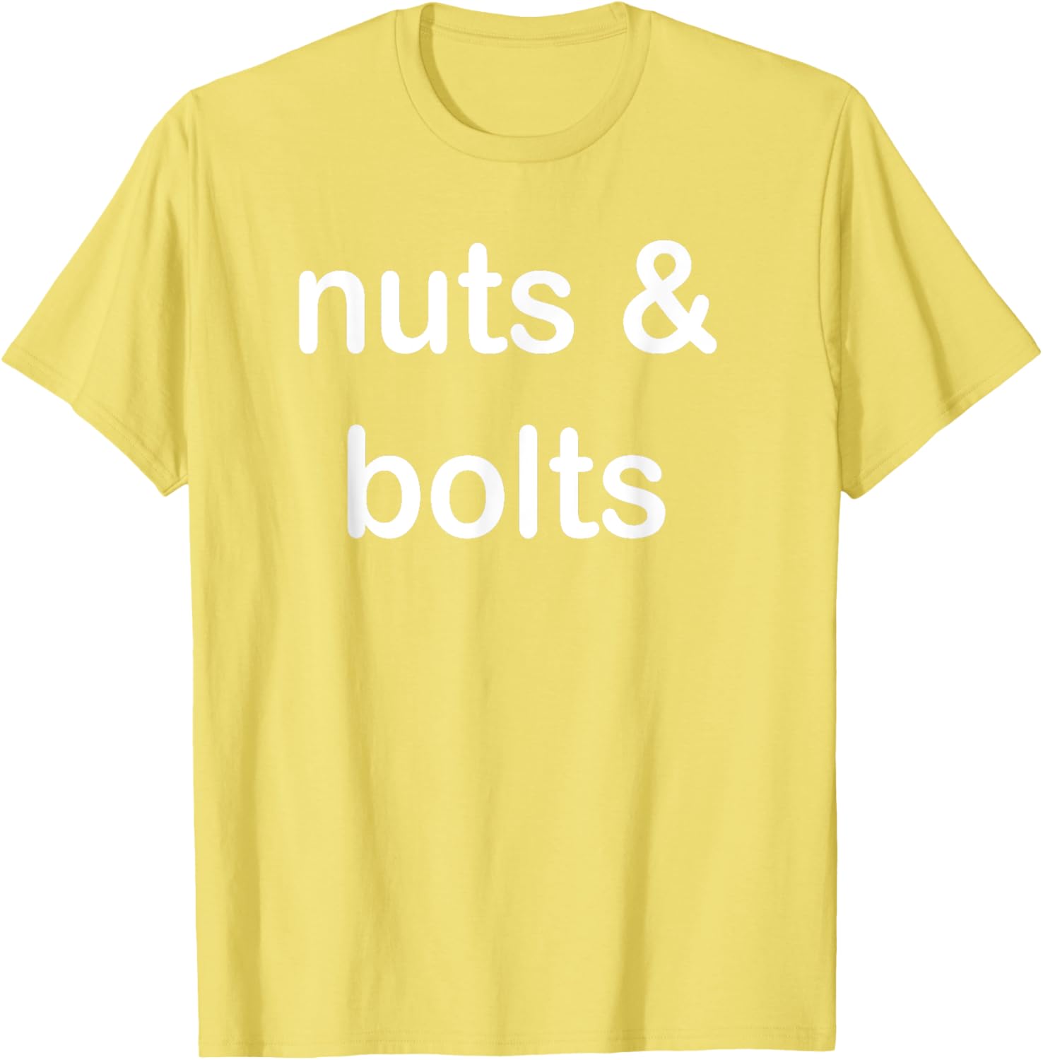 Nuts and Bolts T-Shirt for DIY Lovers - Unique and Fun Apparel Design - 11