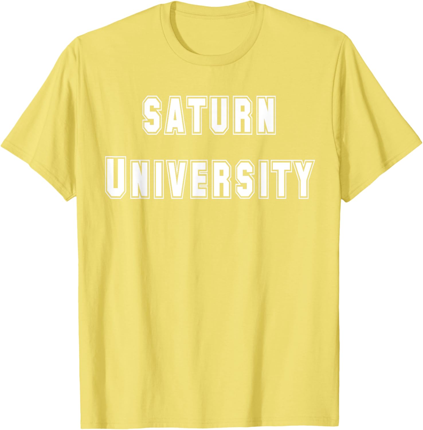 Stylish Saturn University T-Shirt for Men and Women - Comfortable Apparel - 13