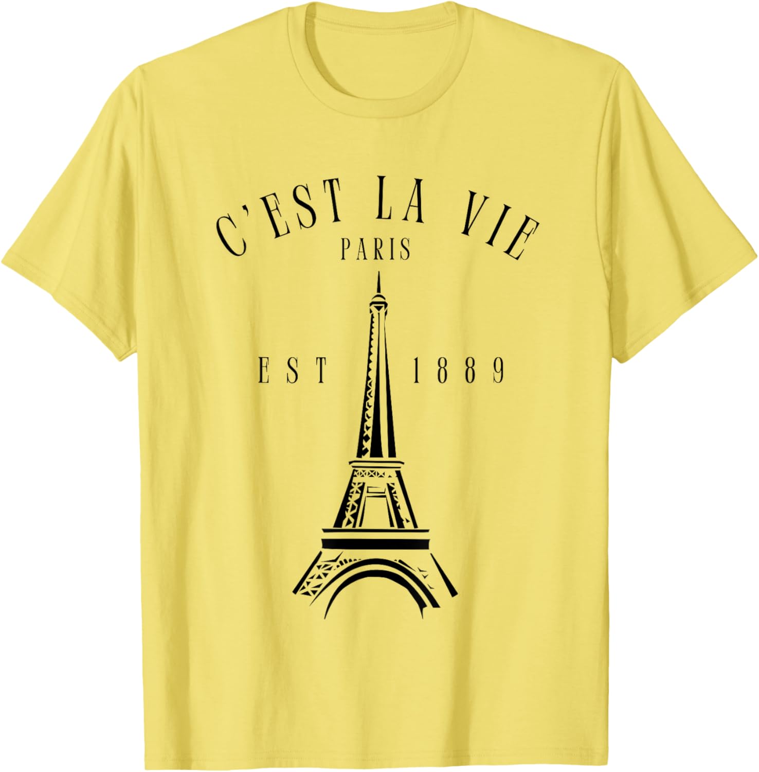 Vintage Eiffel Tower T-Shirt for Paris Lovers – C'est La Vie Style - 4
