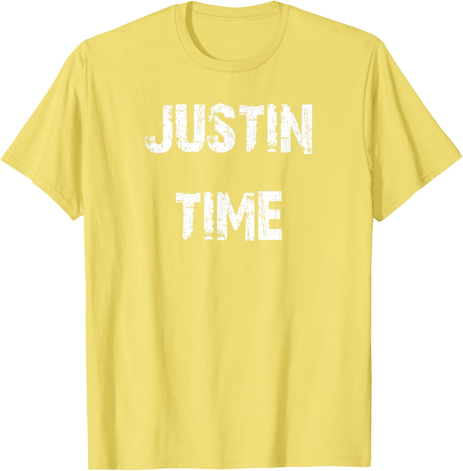 Stylish Justin Time T-Shirt for Men - Trendy Casual Wear for Every Occasion - 2
