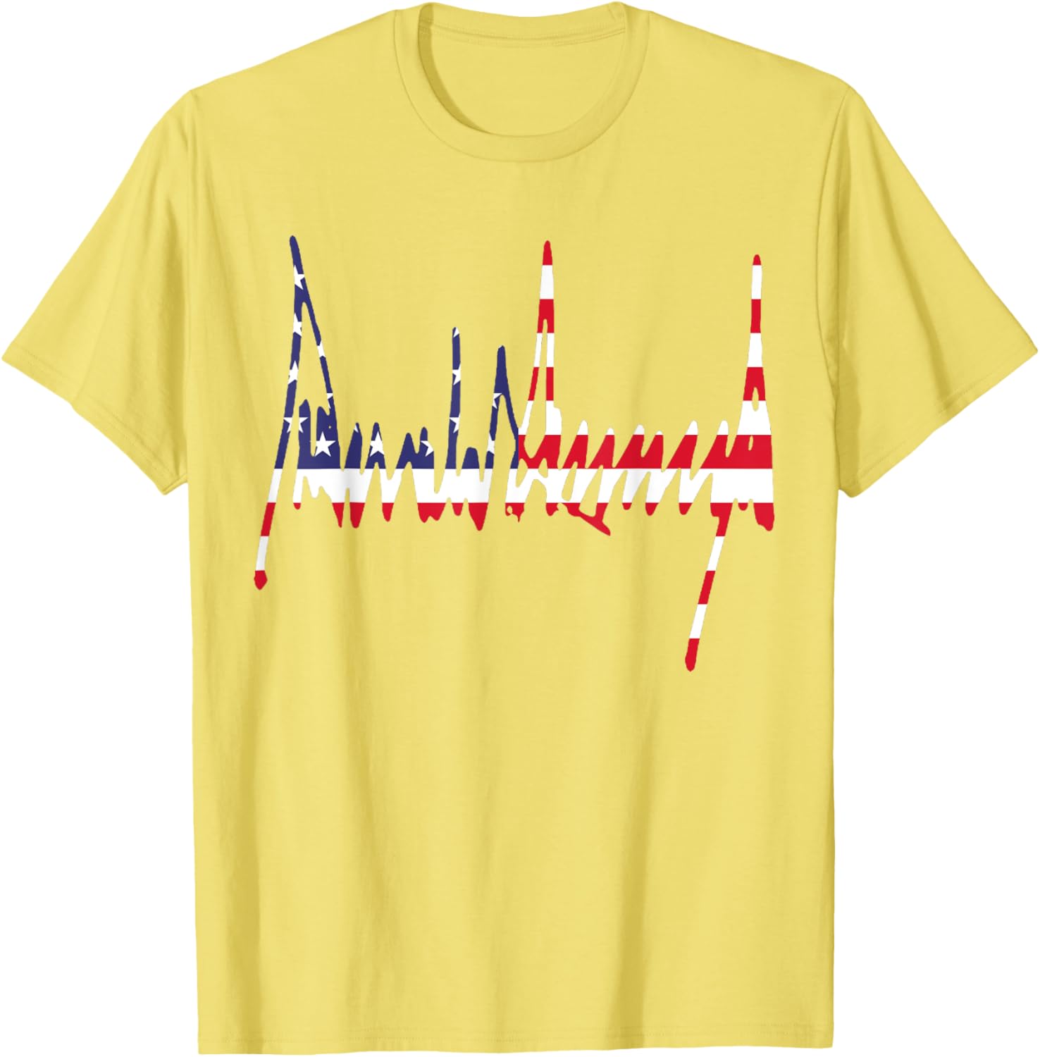 Signature US Flag Number 47 Jersey 45th Anniversary 4th of July Tee - 3