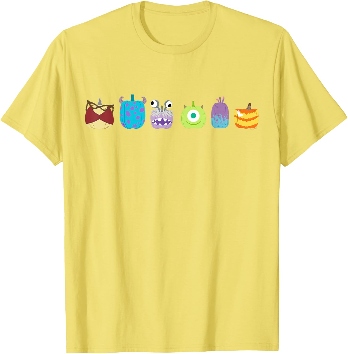 Monsters Inc Halloween Pumpkin T-Shirt for Kids and Adults Fun Apparel - 21