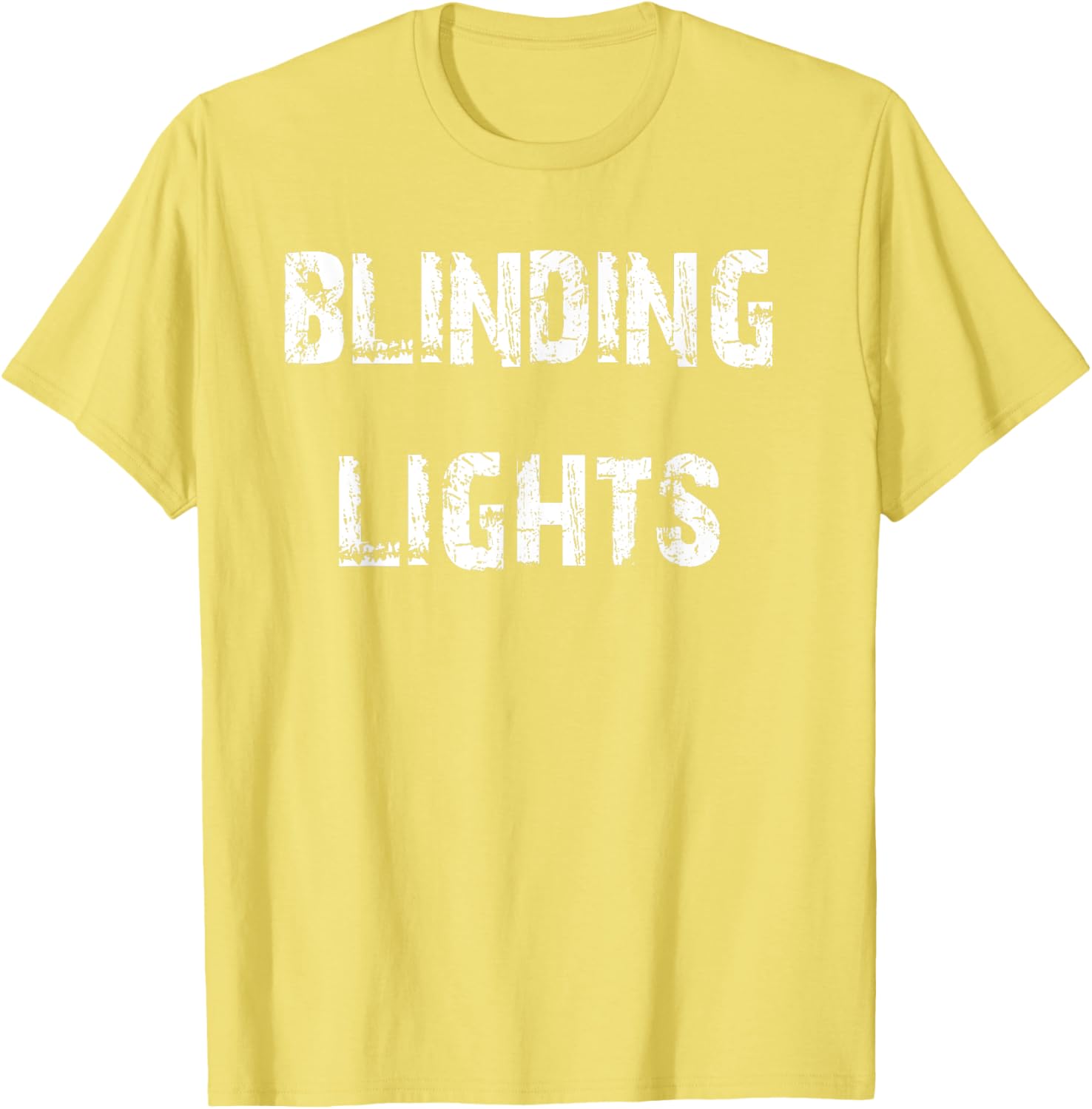Trendy Blinding Lights T-Shirt for Music Lovers - Comfortable Casual Wear - 22