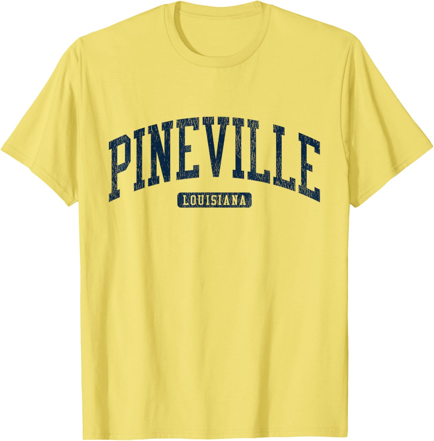 Pineville Louisiana College Blue T-Shirt for Students and Alumni - 11