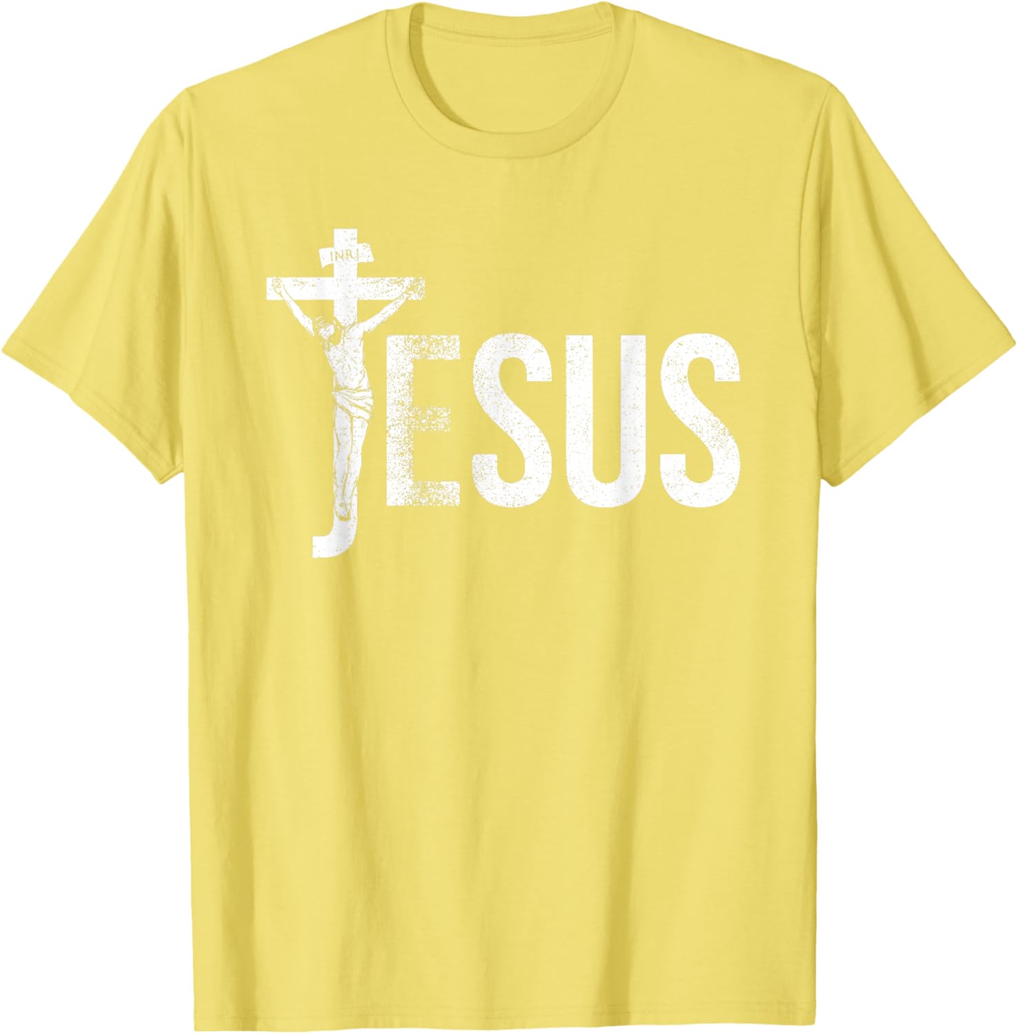 Vintage Jesus Christ Crucifixion T-Shirt with Crown of Thorns Design - 25