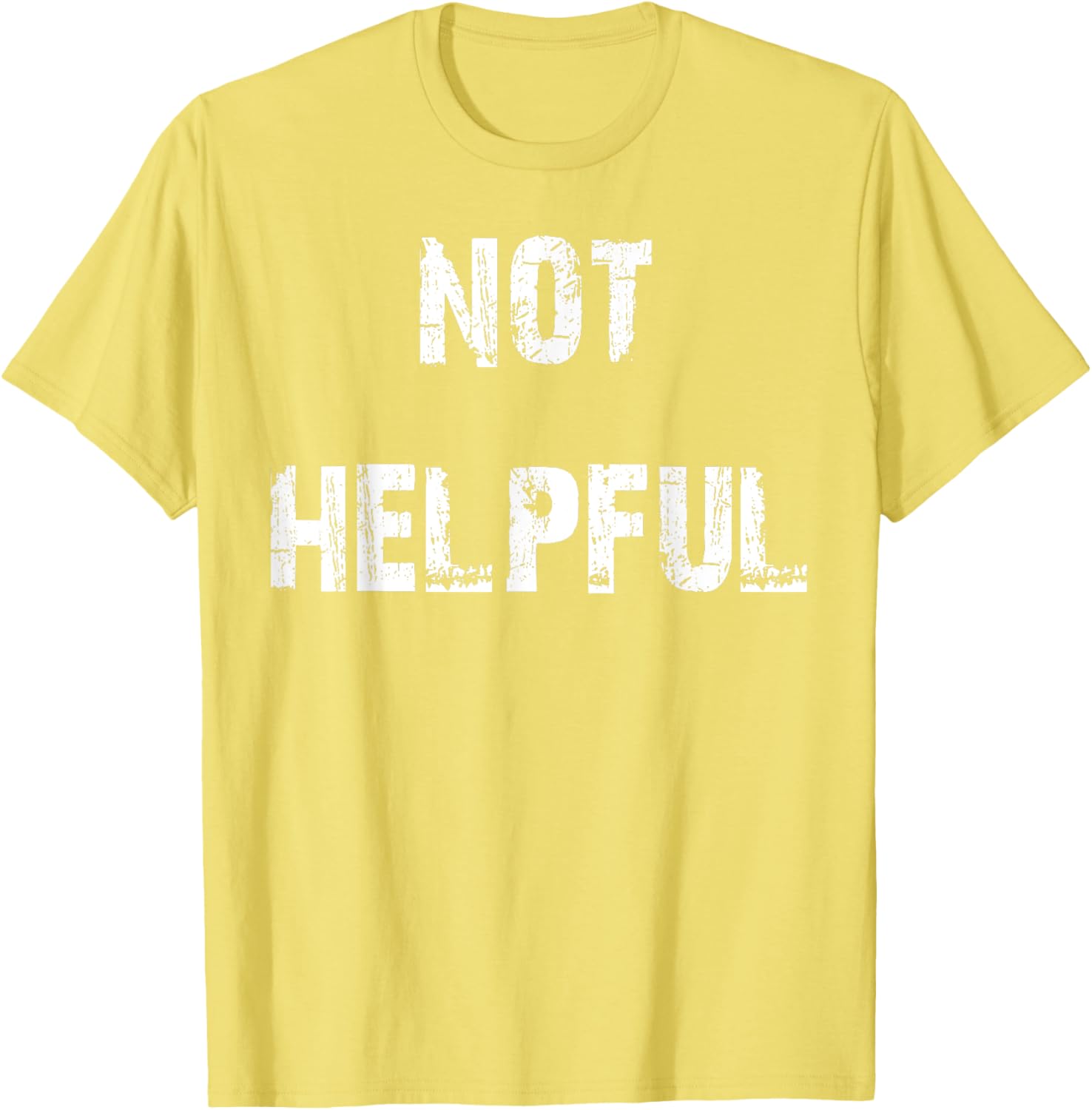 Not Helpful T-Shirt Funny Graphic Tee for Casual Outfits and Gifts - 2